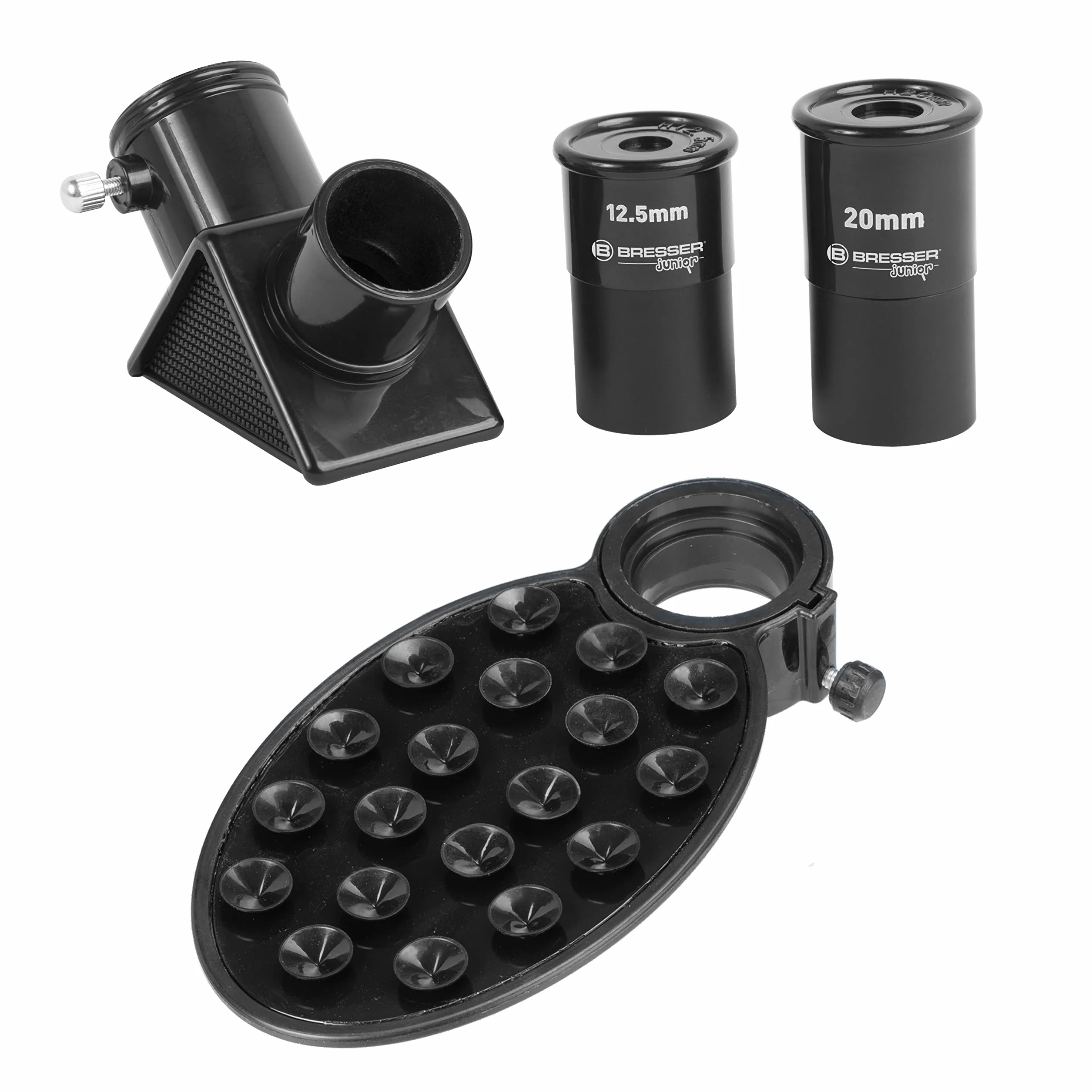 Bresser BR-8840350 Junior Telescopio per Bambini Compatto 40/400 con Supporto da Tavolo per Bambini dagli 8 anni