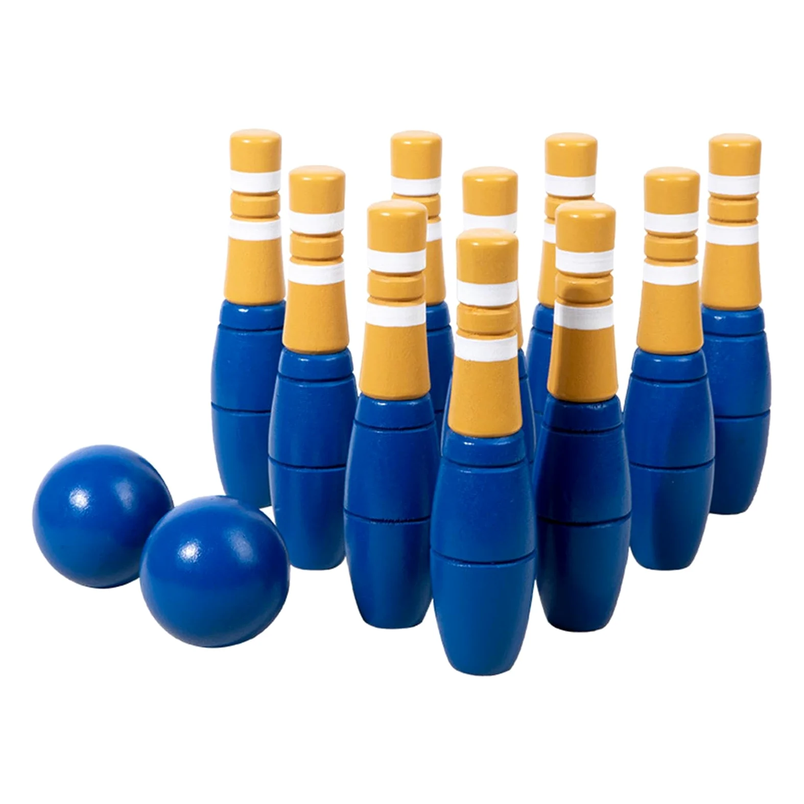 13 Pezzi Set Bowling Bambini Gioco Bowling Legno Gioco Educativo Apprendimento Sensoriale Allenamento Coordinazione Sociale Adatto per Sviluppo
