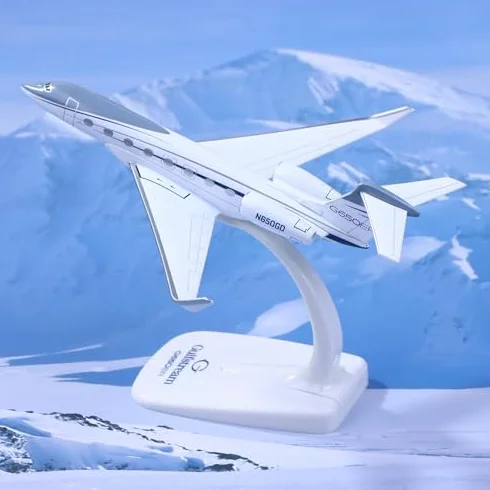 Modello pressofuso Gulfstream G650 scala 1/200 aeroplano replica