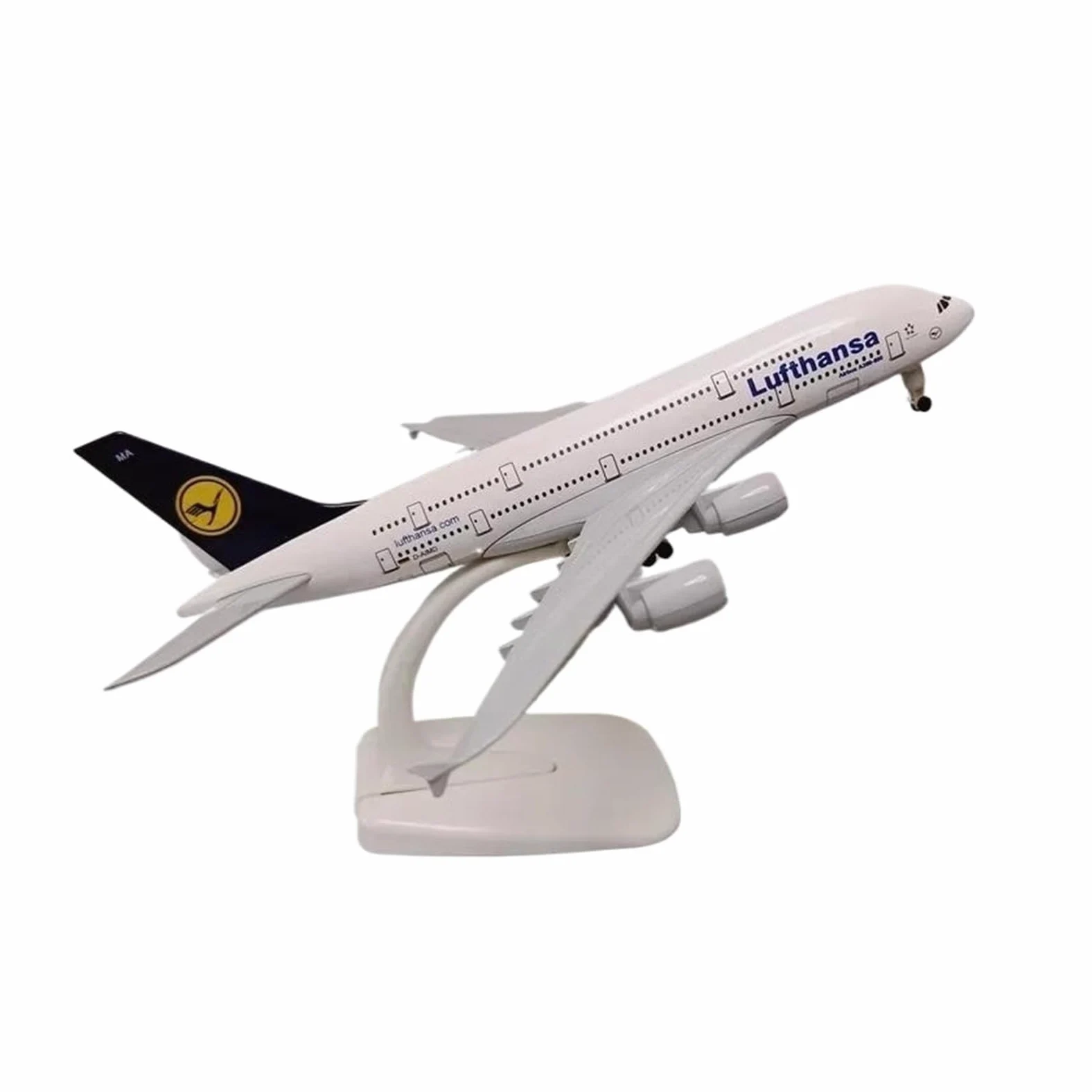 Kit Modello Di Aereo Pressofuso Da 20 Cm Per British Airways Airbus 380 A380 Per Regalo Collezione Appassionati Aviazione Modello di Aereo in lega