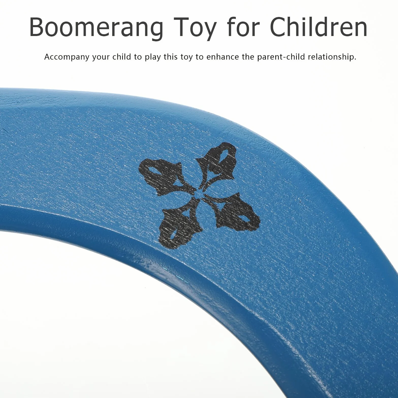 Anneome Boomerang in Legno Professionale a Forma di V, Giocattolo Creativo da Esterno per Bambini e Adulti, Resistenza Elevata per Giochi All'aperto in Parco e Campi Sportivi