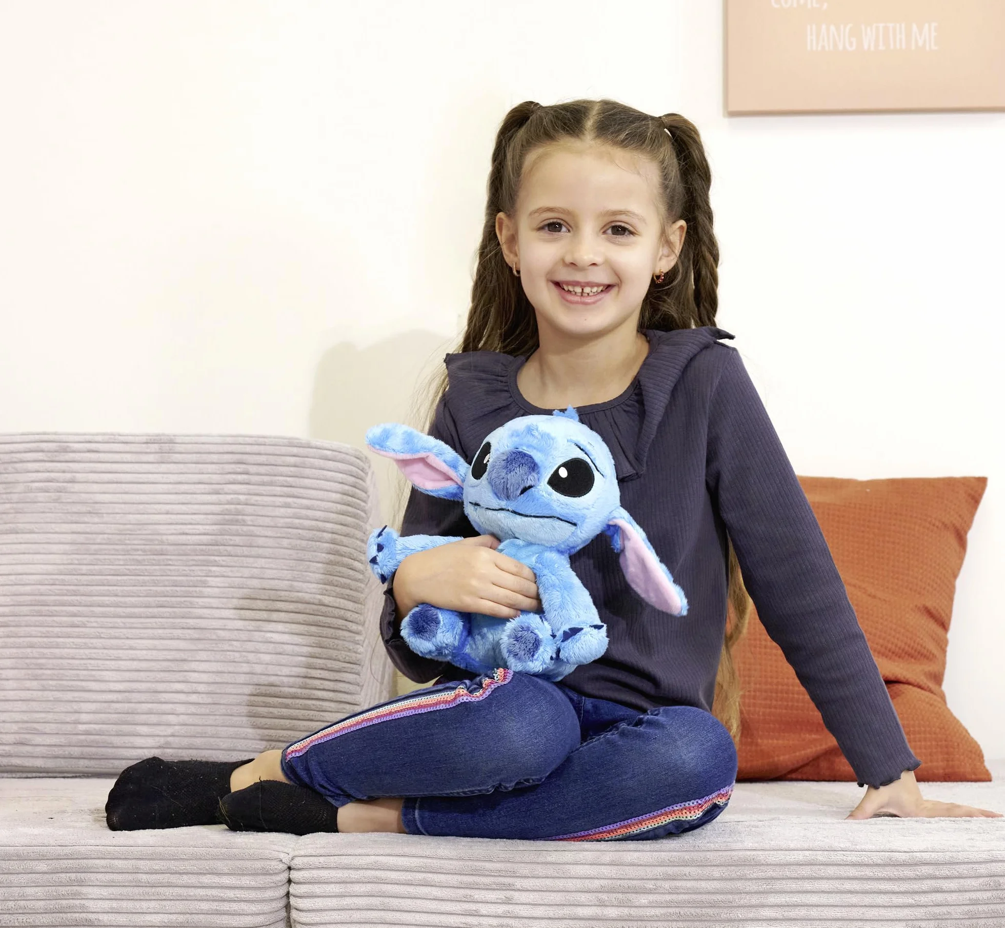 Simba - Peluche Disney Stitch, 6315876953, + 0 Mesi, Cm 25, Blu, 1 unità
