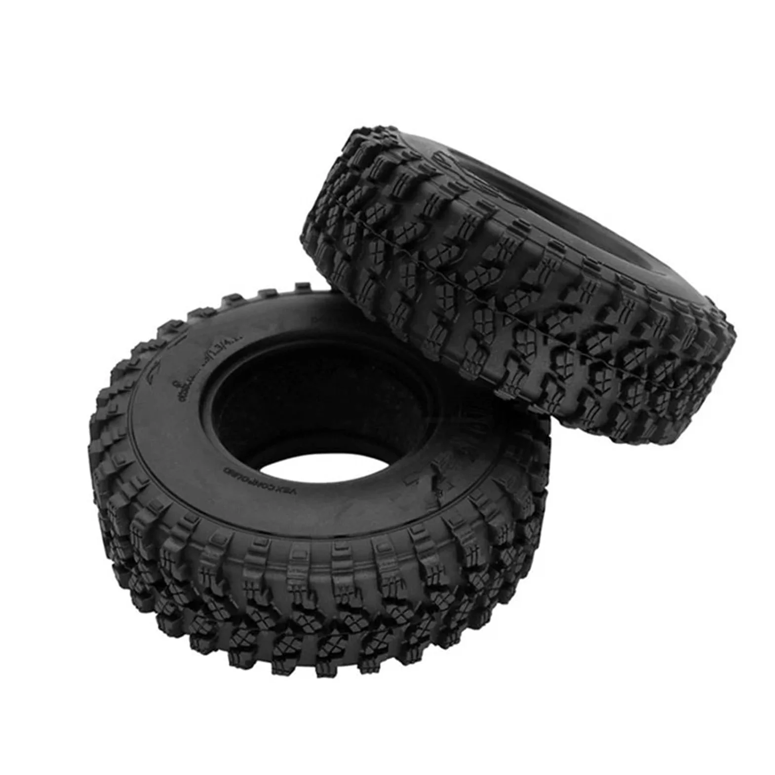 RC Pneumatici Ruote Compatibile Con Traxxas Per TRX4 Per D90 Per Axial SCX10 Per Redcat Per MST 4PCS 106Mm 1.9 Pneumatici Delle Ruote In Gomma 1/10 RC Crawler Car