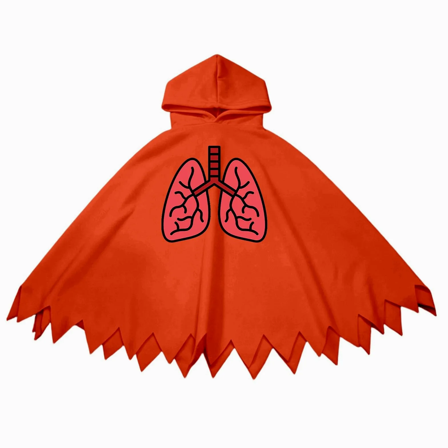 Costume per bambini con stampa scheletro, mantello per feste e spettacoli teatrali