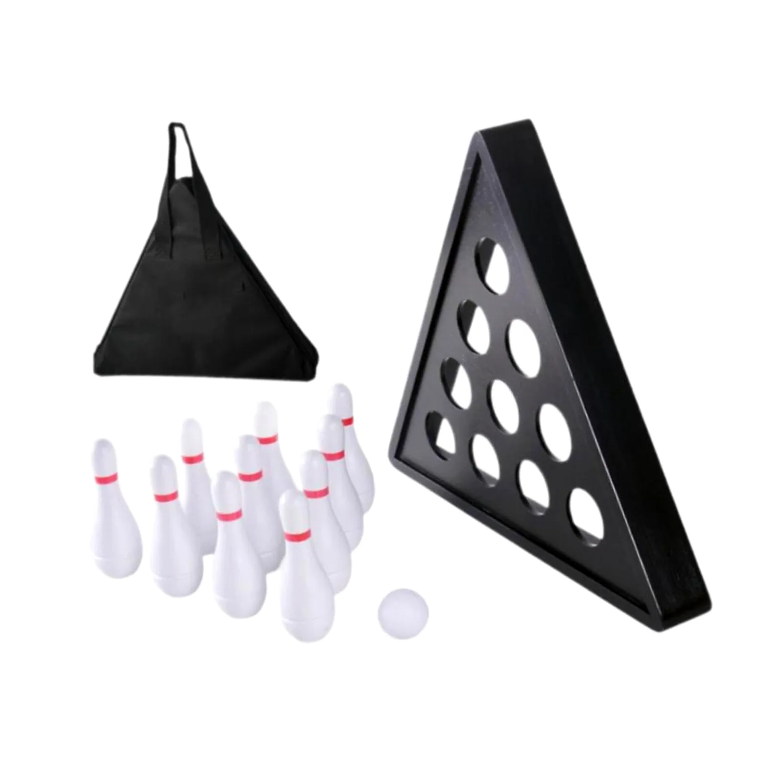 Set di 10 birilli da bowling per shuffleboard, realizzati | mini birilli per shuffleboard, divertimento ovunque, gioco da tavolo per bambini, giocattolo