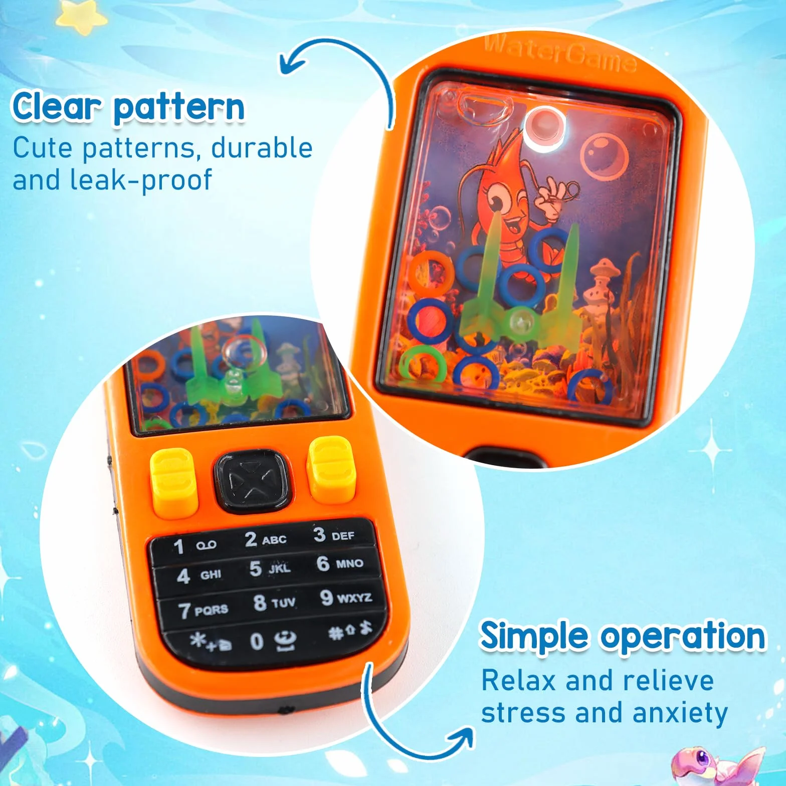 Flipper ad Acqua,12 Pezzi Gioco Anelli D'acqua Giocattolo,Mini Flipper ad Acqua per Ragazze e Ragazzi,Gioco da Viaggio,Regalini Compleanno Bambini,Pinata,Riempimento Festa,Piccoli Regali