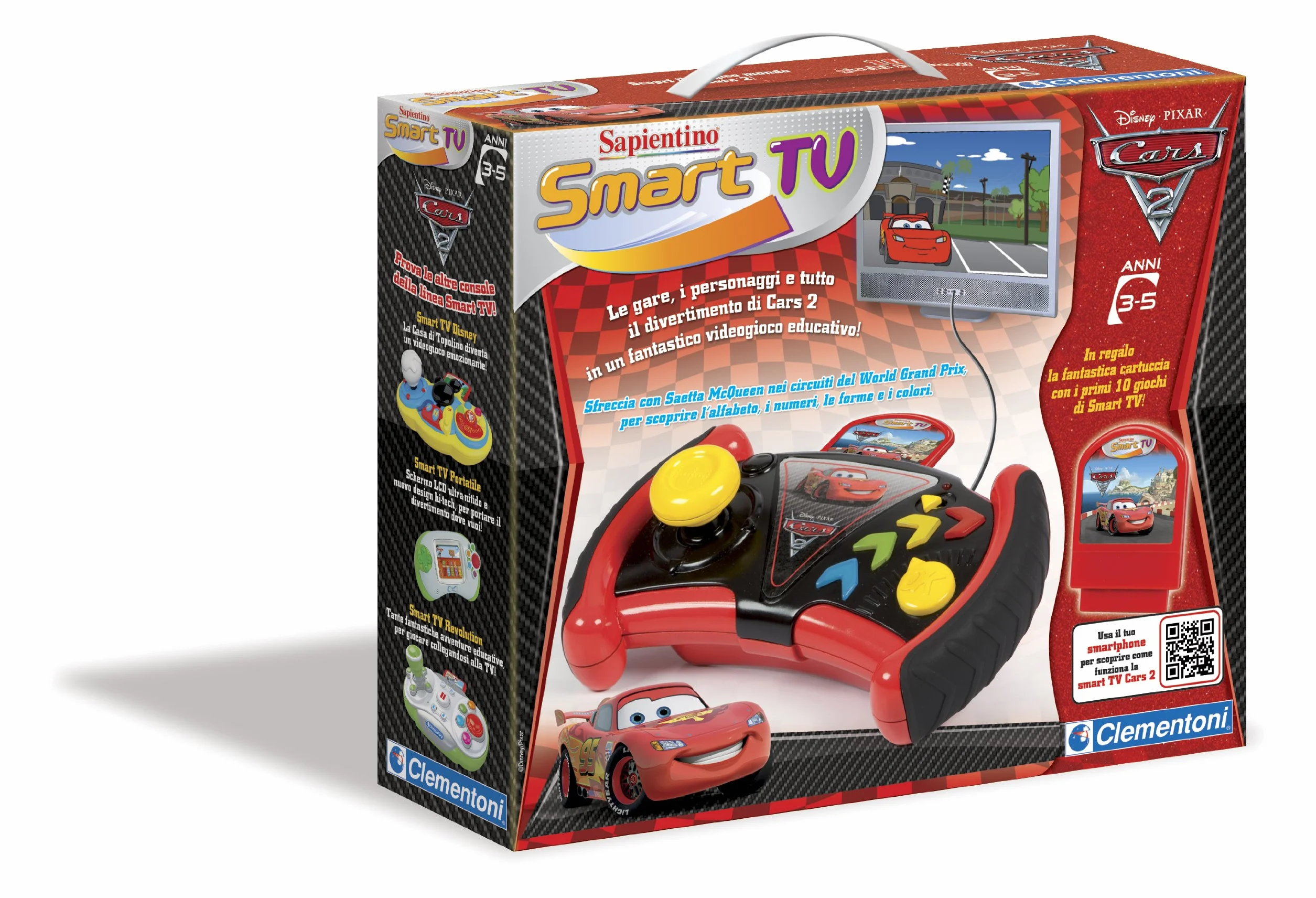 Clementoni -13597 - Smart TV Cars 2
