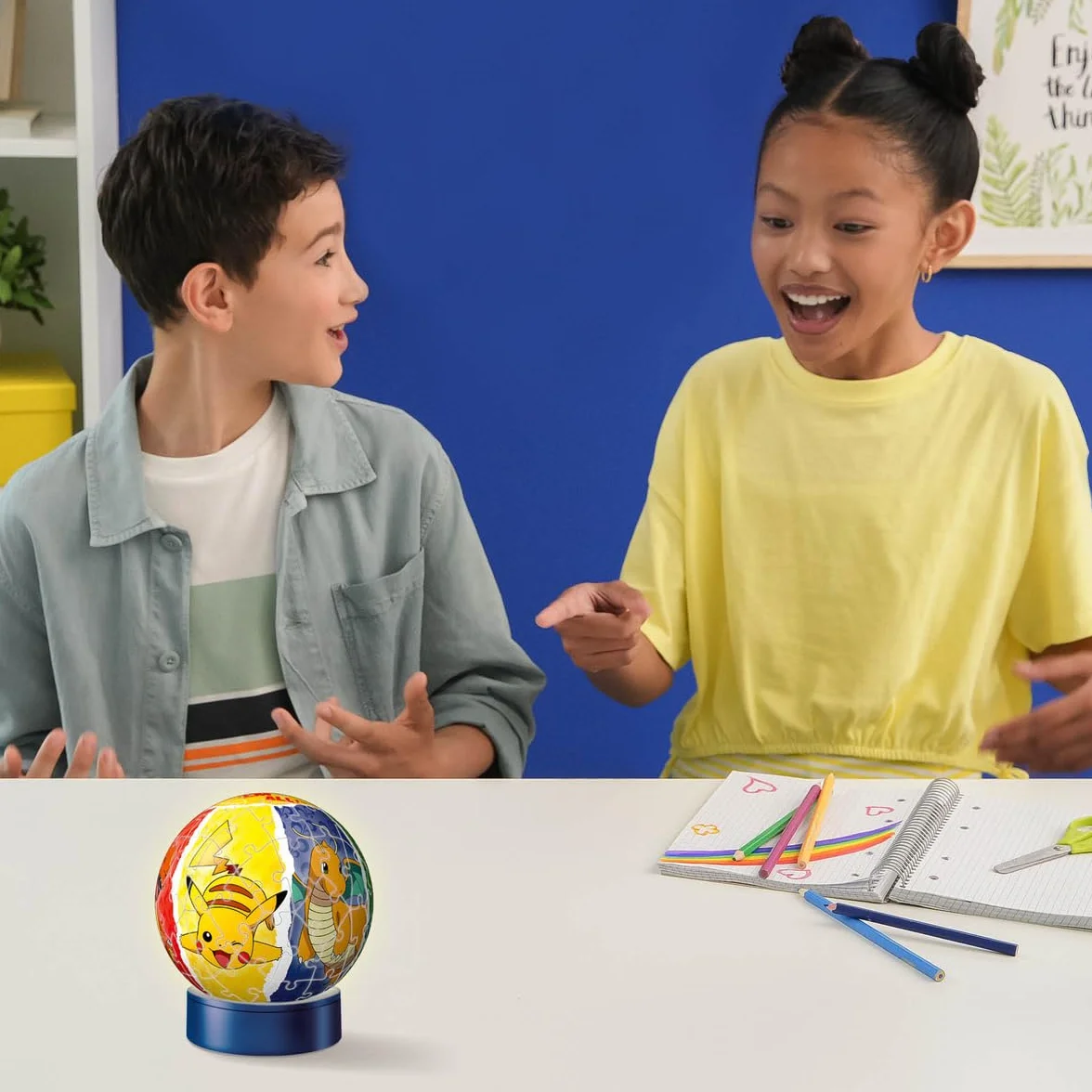 Ravensburger - Puzzle 3d Night Lamp Pokemon Led | Puzzle 3d Bambini 6 Anni O Più | Pokeball Pokemon | Modellismo Da Costruire Bambini Di 74 Pezzi | Regalo Bambino 6 Anni