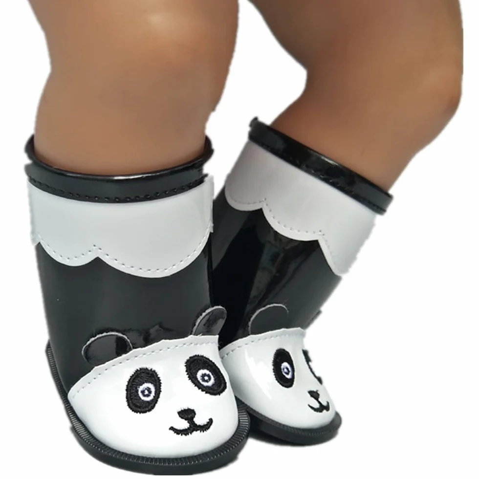 10 paia di scarpe per bambole da 18 pollici, BOSOIRSOU 7cm Stivali Scarpe da ballo Sandali Scarpe casual Scarpe di tela Adatte per 45cm American Girl Doll Accessori