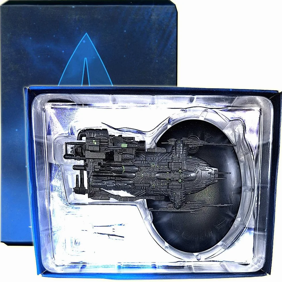 Collezione Star Trek Starships - Borg Assimilated Arctic One, 13 cm, solo modello numero 99