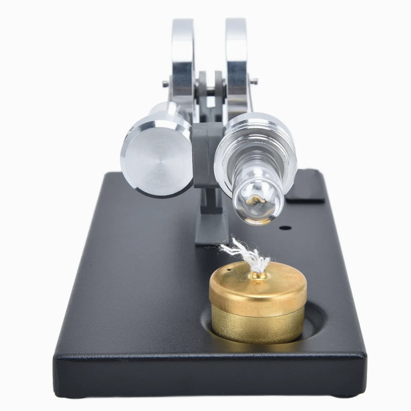 Motore Stirling Modello Didattico, Lega di Alluminio, per | Costruzione durevole, ideale per progetti di fisica, favorisce l\'apprendimento, adatta per laboratorio