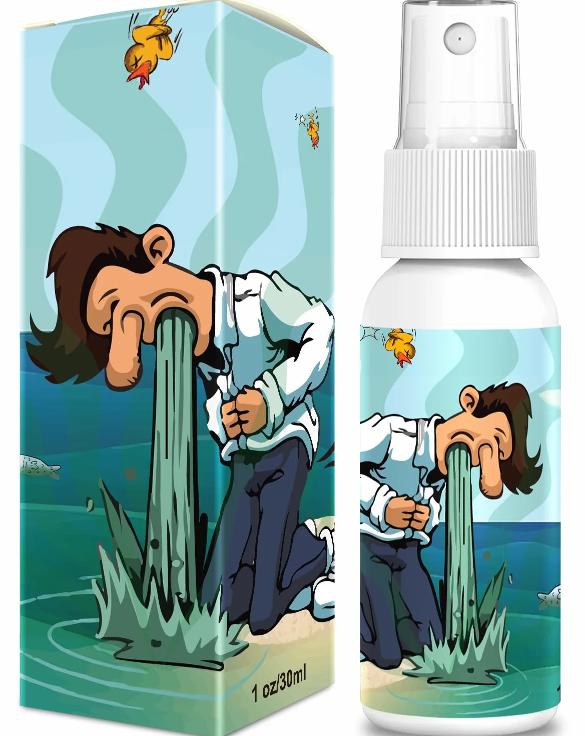 PARNIXS - Scherzo spray extra forte, Vomit Ocean Age 12+, Poop Spray Scherzo per adulti o bambini, non tossico