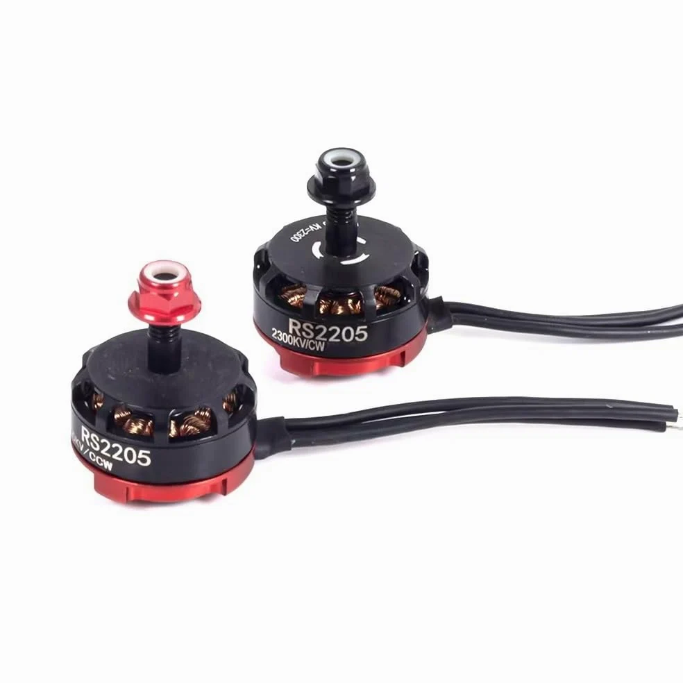Adatto for FPV RC QAV250 X210 Racing Drone Multicopter RS2205 2205 2300KV CW CCW Motore Brushless(RS 2205 CW 4PC)