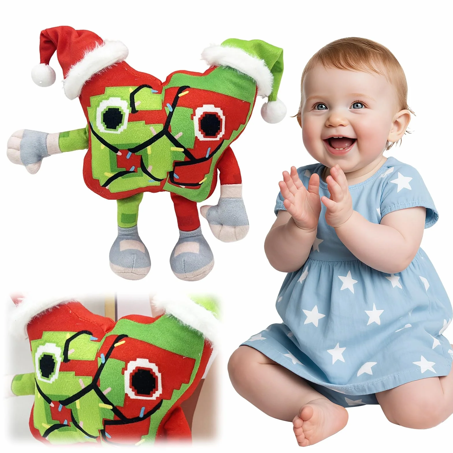 Festive 67 Peluche Six Seven Peluche Morbido Peluche Numero Personaggio Regalo di Compleanno