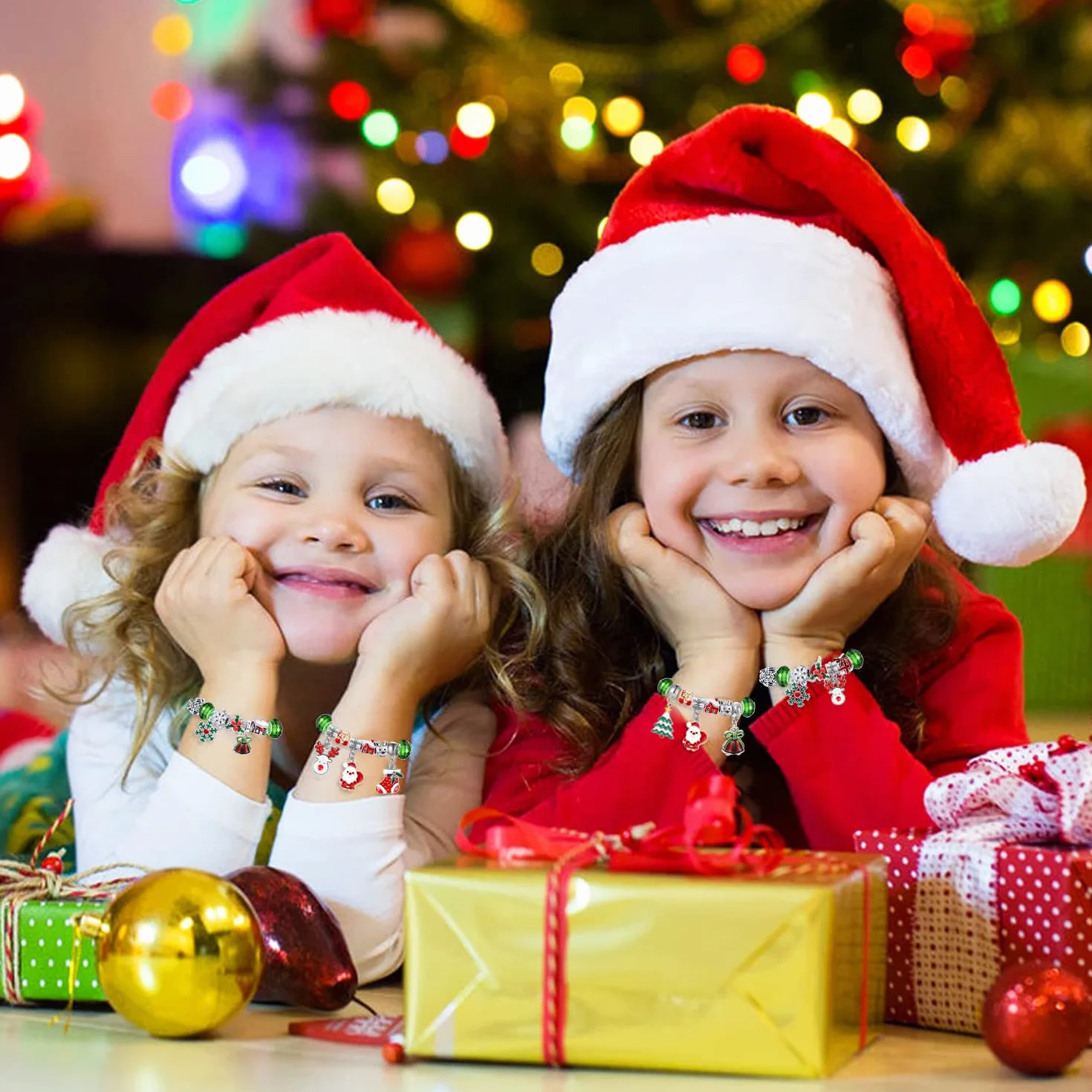 Calendario Avvento 2026 Bambina Natale Ragazze Calendario dell'avvento Gioielli Fai da Te Artigianato Regali 5-12 Anni Braccialetti con Ciondoli Regalo di Natale Ragazze 5 6 7 8 9 10 11 12 Anni