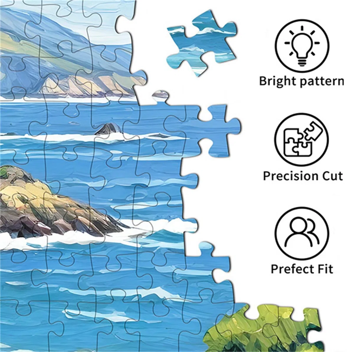 Puzzle 5000 Pezzi Adulti Pomeriggio accogliente 156x105cm, Puzzle Classico Antistress, Rompicapo per Esperti, Hard Difficult Challenging Puzzle Perfetto per Serate di Gioco