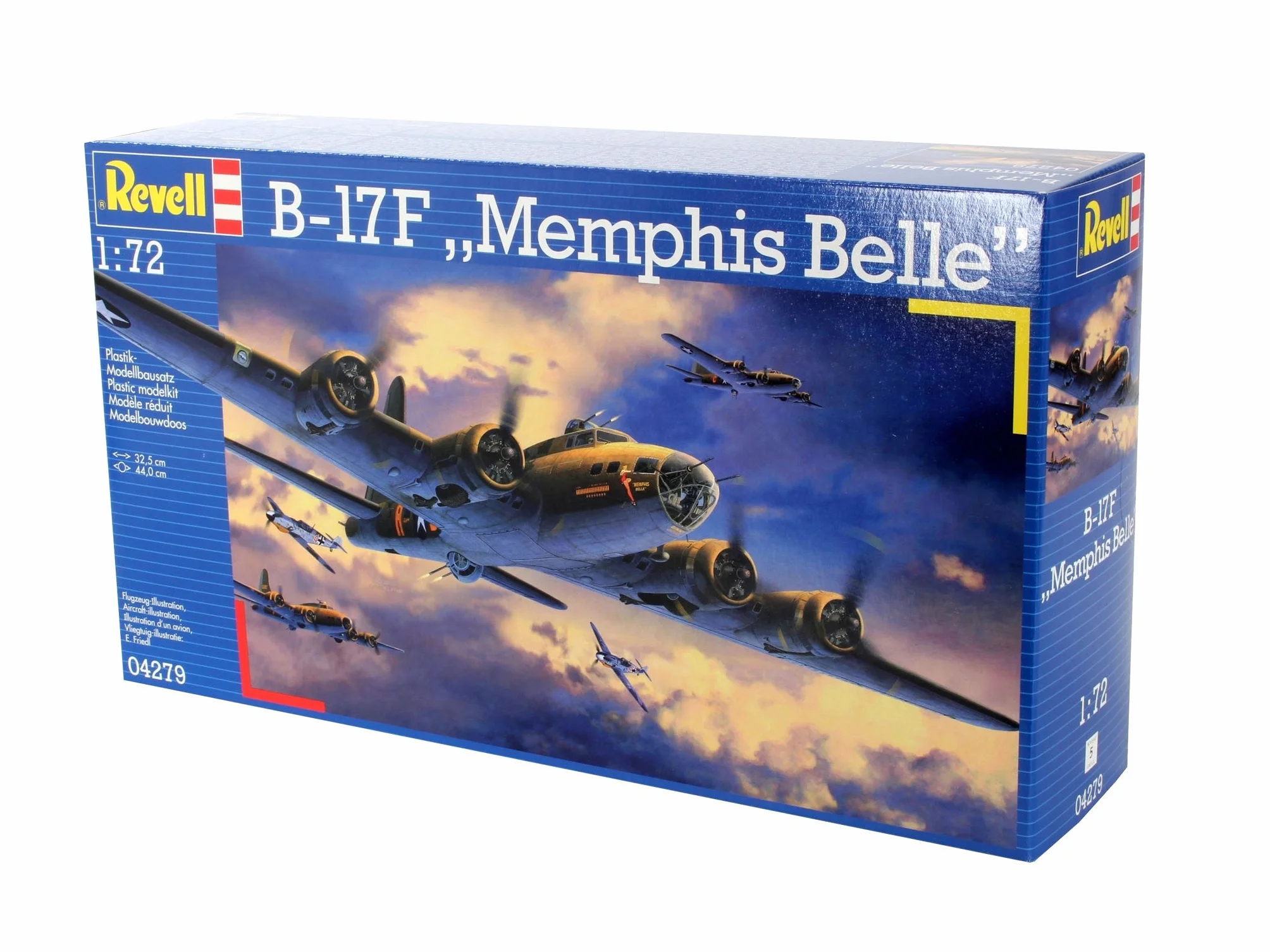 Revell B-17F Memphis Belle Kit di Modello in Plastica Scala 1:72