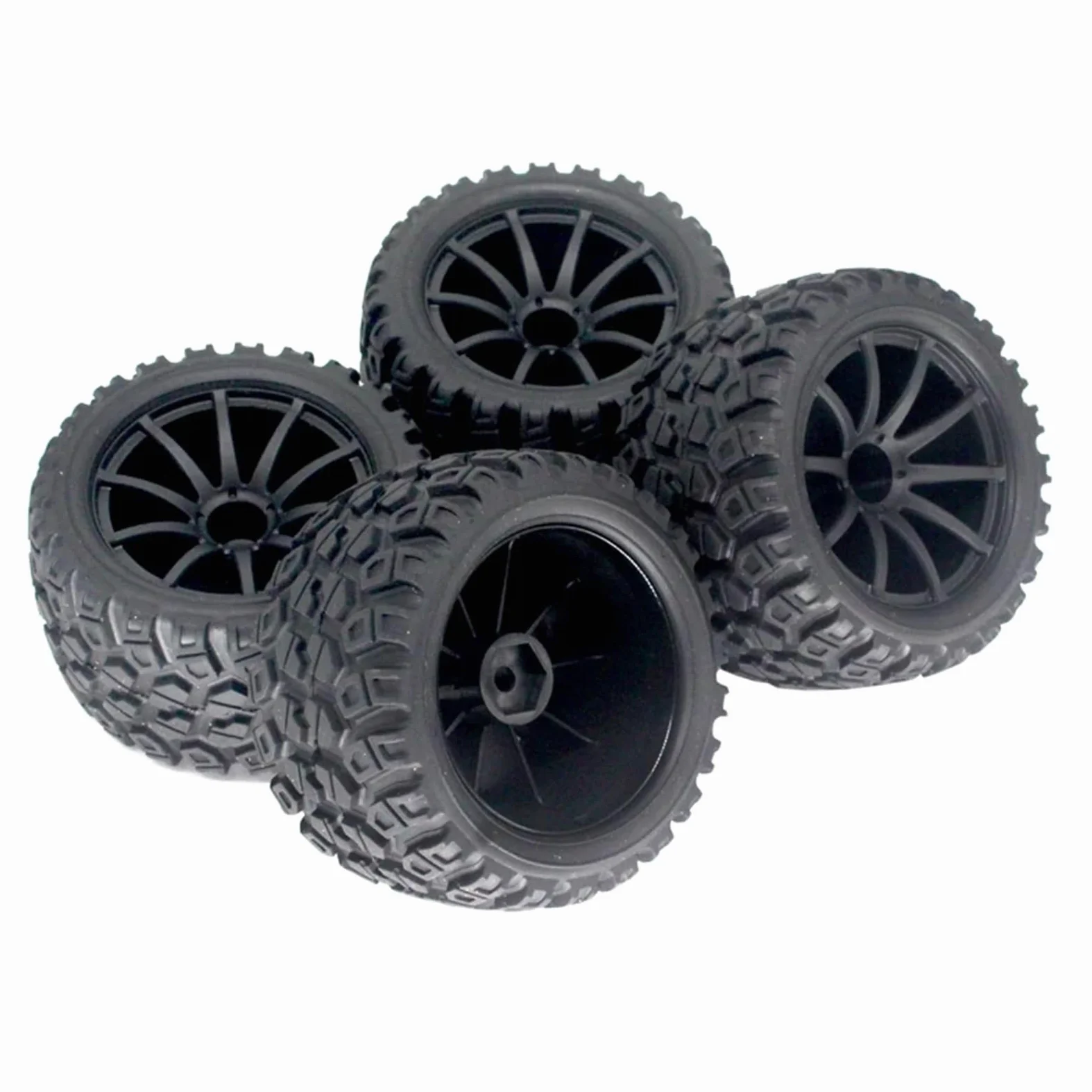 RC Pneumatici Ruote Per MJX 16208 16209 16210 Componenti Pneumatici 16300B Universale RC Auto Pezzi Ricambio Modello Accessorio Modificato Sostituzione Crawler Camion