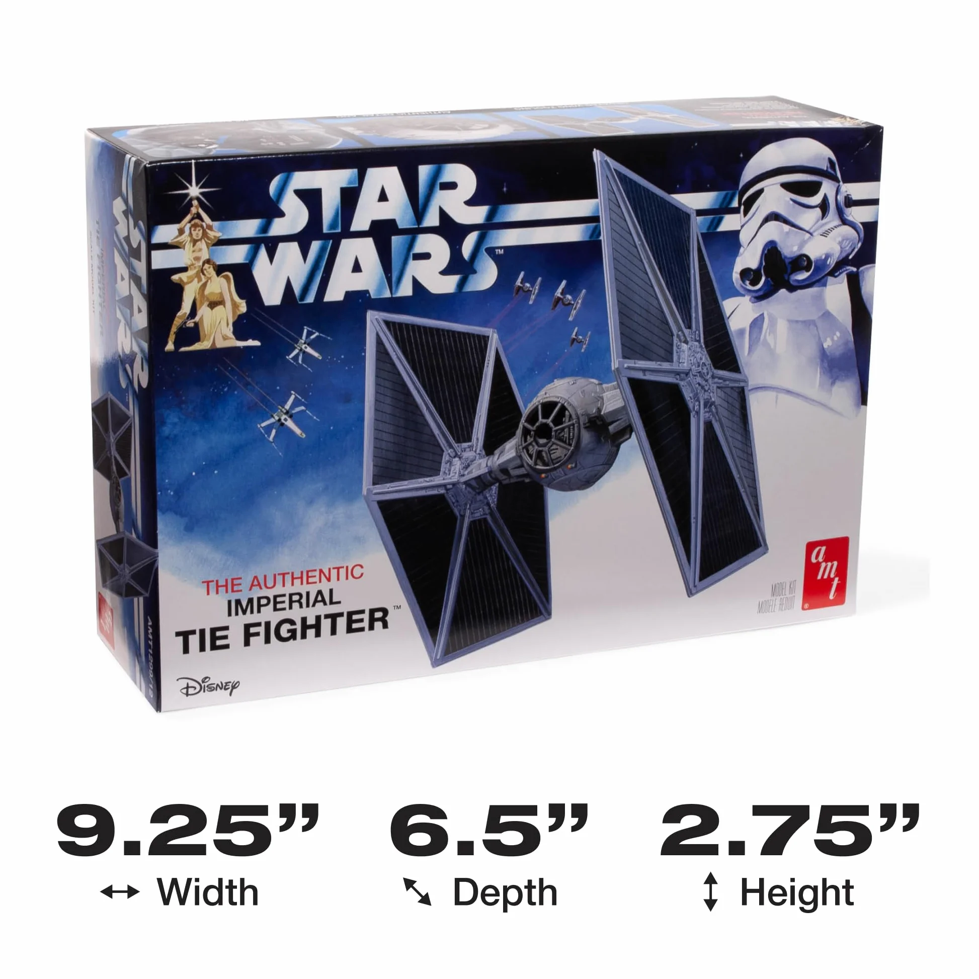 AMT Star Wars: A New Hope TIE Fighter Kit modellino in scala 1:48