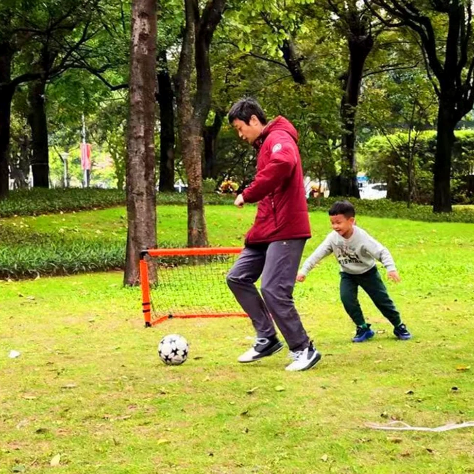 Porta da Calcio Pieghevole per Bambini - Set per Giardino/Esterni/Interni