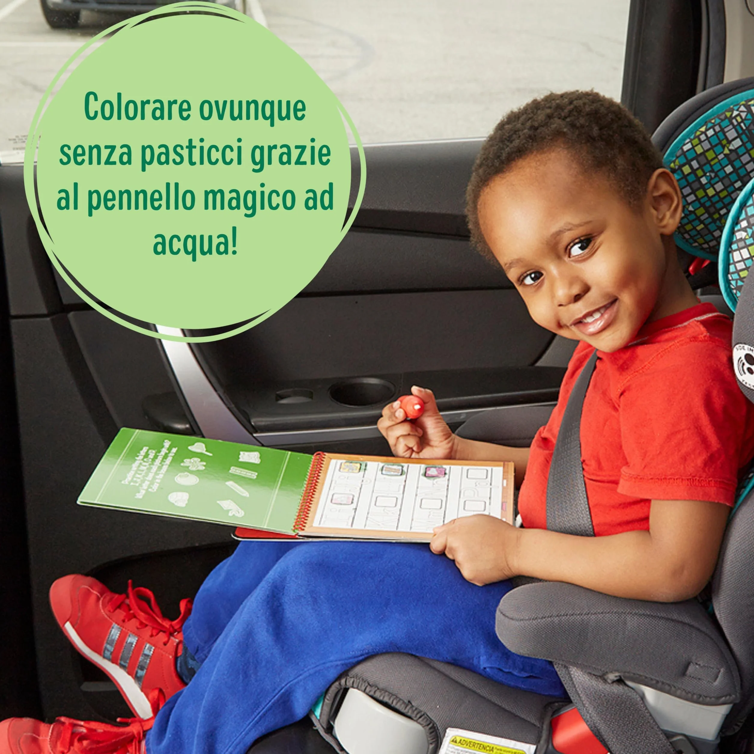 Melissa & Doug Water Wow! Libro Magico da Colorare con Pennello ad Acqua Fattoria, Gioco Educativo per Bambini 3+