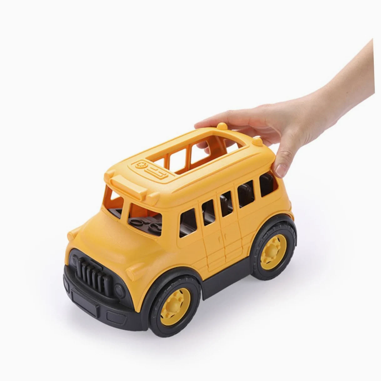 Autobus Scolastico Simulato Per Cognitivo Per Sviluppare La Coordinazione Mano- e Giocare All