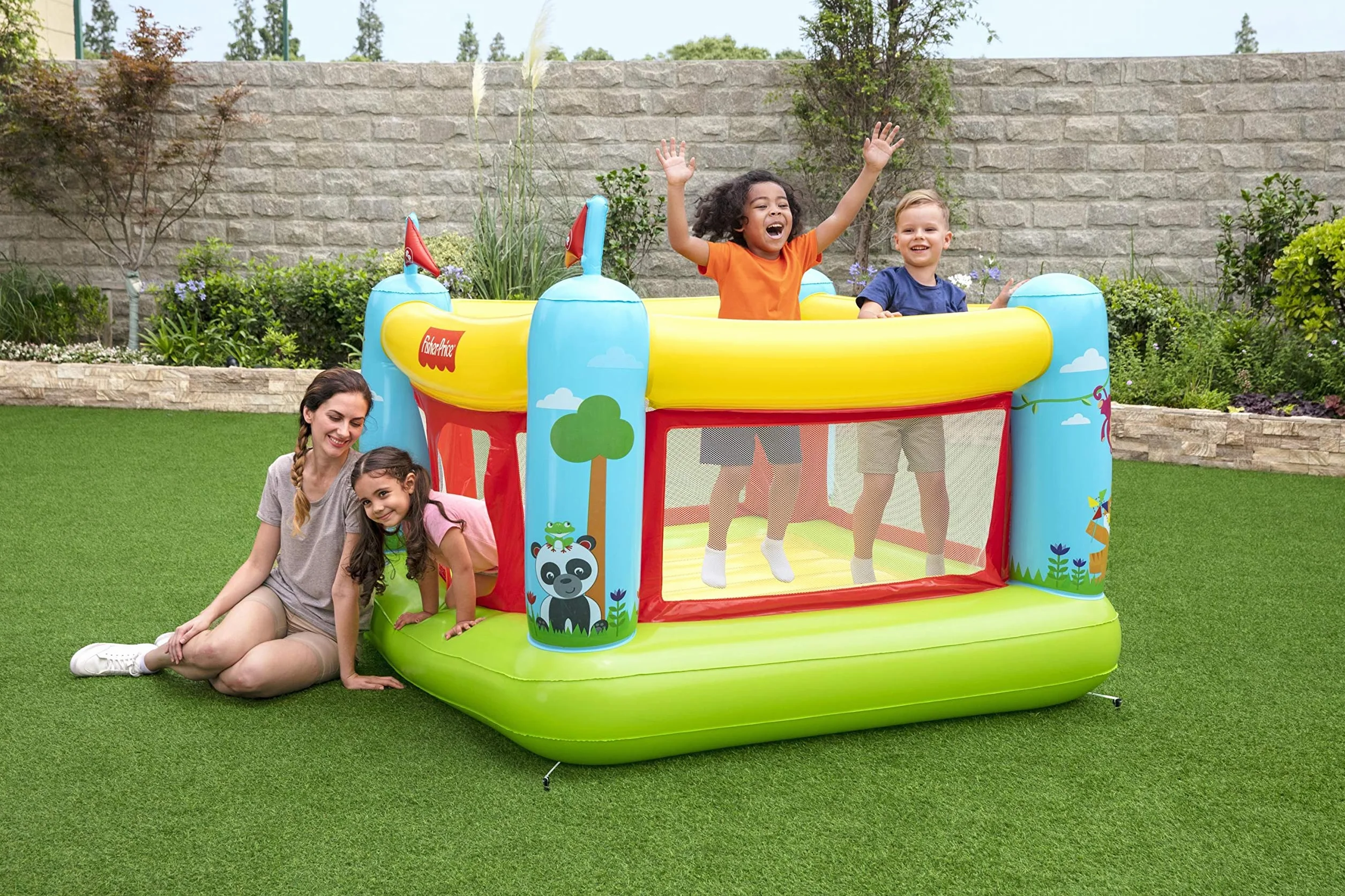 Bestway 93553 Castello gonfiabile Bouncetastic, 3 anni+