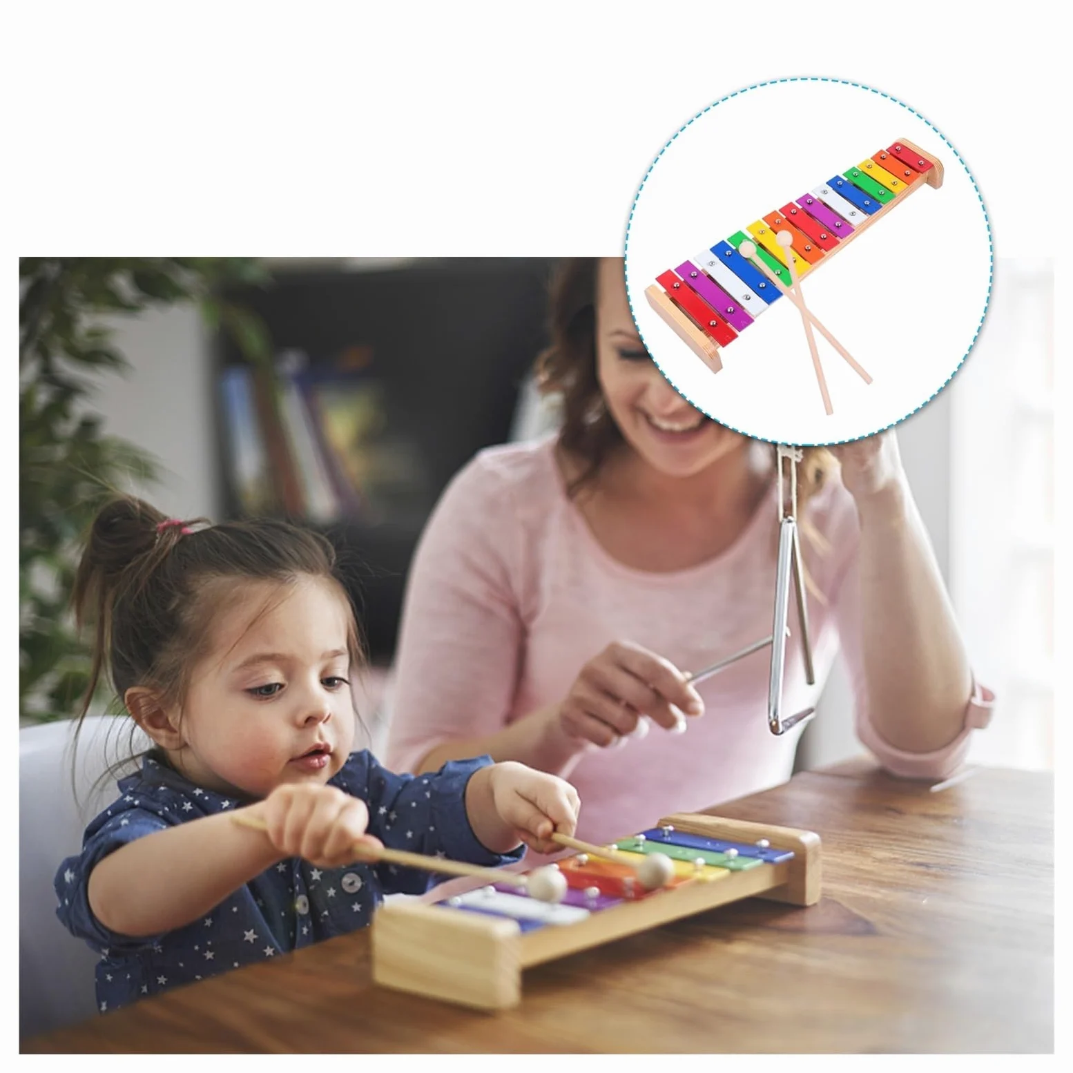 15 Notes Percussion Xylophone | Strumenti in legno
