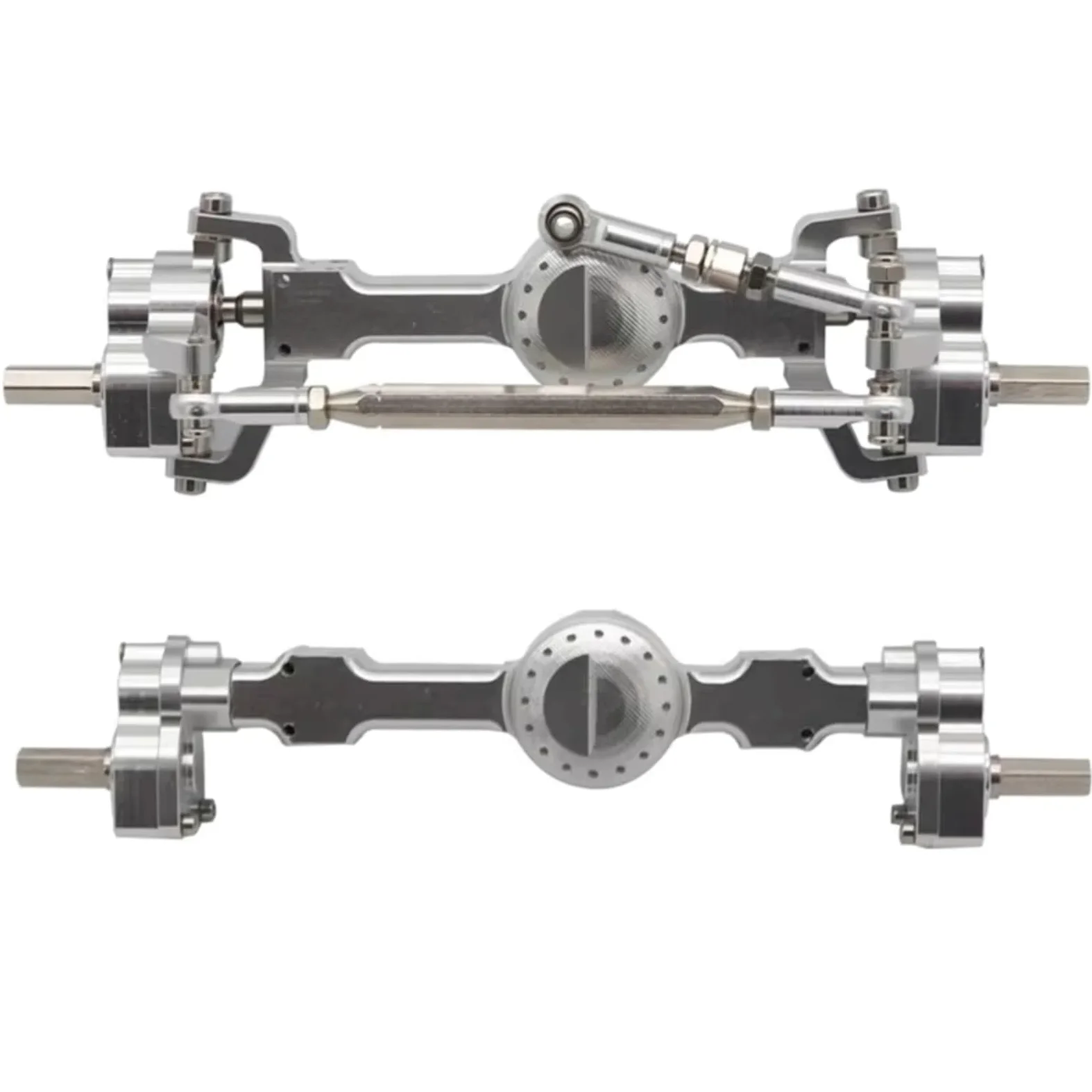 ASSE del Portale RC per MN per MN99S per MN98 D90 D91 D99 D99S MN90 1/12 rc Car Upgrade Parts CNC Metal Portal Assale Anteriore E Posteriore
