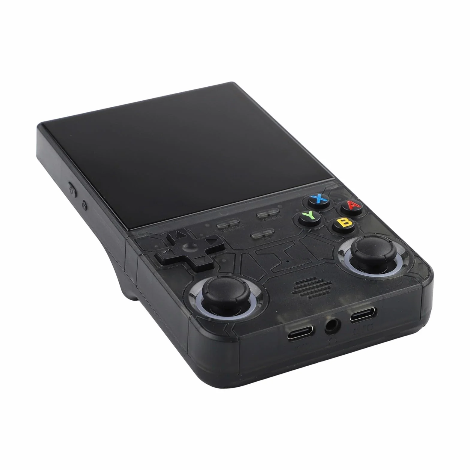 NexRen R36 Ultra 128 GB palmare console di gioco 4 pollici schermo HD retrò classico gioco portatile design ABS corpo per viaggi casa (Whtie)