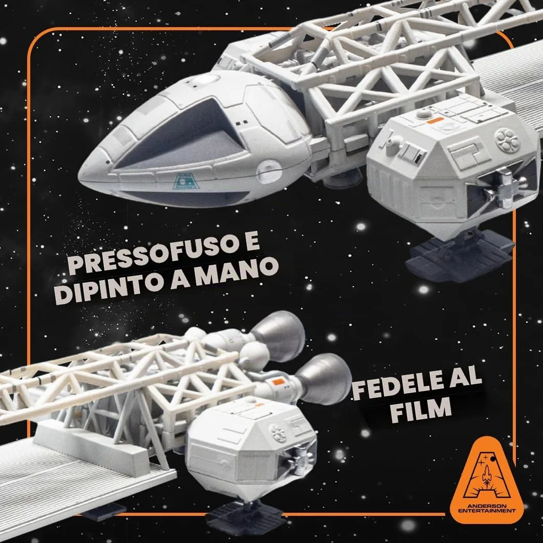 Spazio: 1999 Pallet Eagle Shuttle Model - Nave spaziale da collezione edizione limitata, scatola ufficiale Gerry Anderson Spacecraft e collezionisti