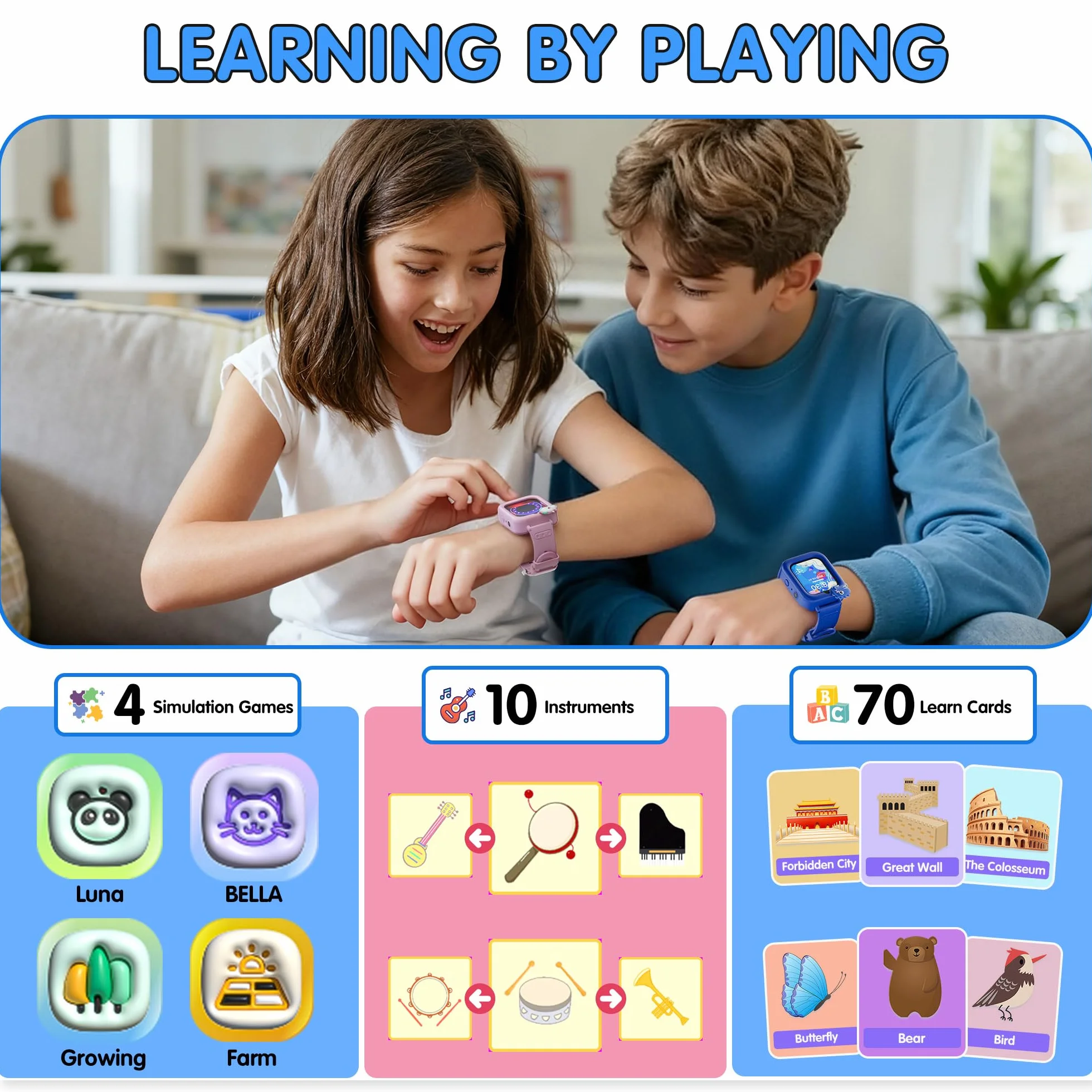 Orologio educativo per l'apprendimento
