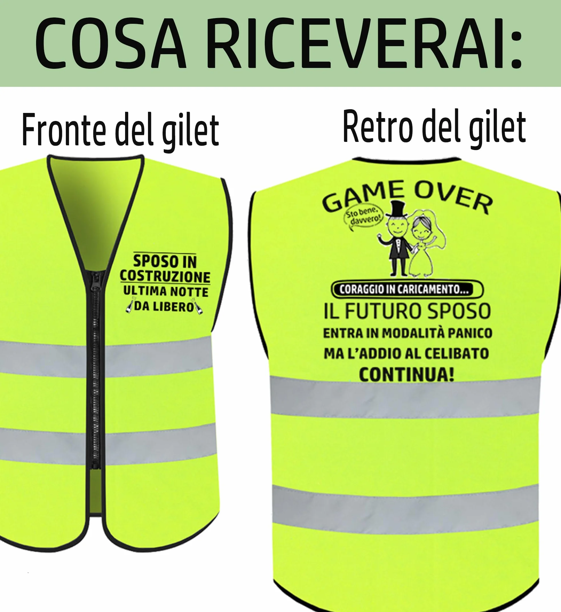 Addio al Celibato Gadget Divertente – 14pz Regalo per Sposo"Game Over" + Spilla Sposo + 12 Spille "Amico dello Sposo" – Kit Divertente per Festa di Addio al Nubilato Uomo e Regalo per Futuro Marito