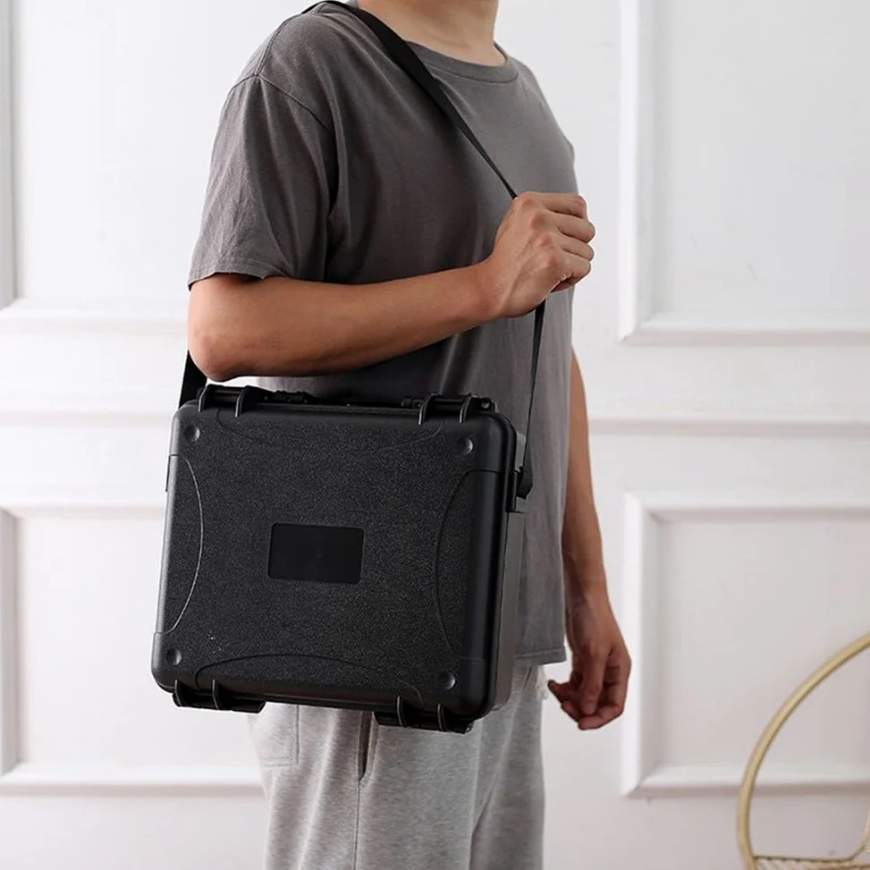 Custodia Transporto 33x28x12cm Robusta Custodia Transporto 33x28x12cm | Guscio PP, interno cotone perlato, impermeabile, anti- per polvere, protezione totale urti(Strapless)