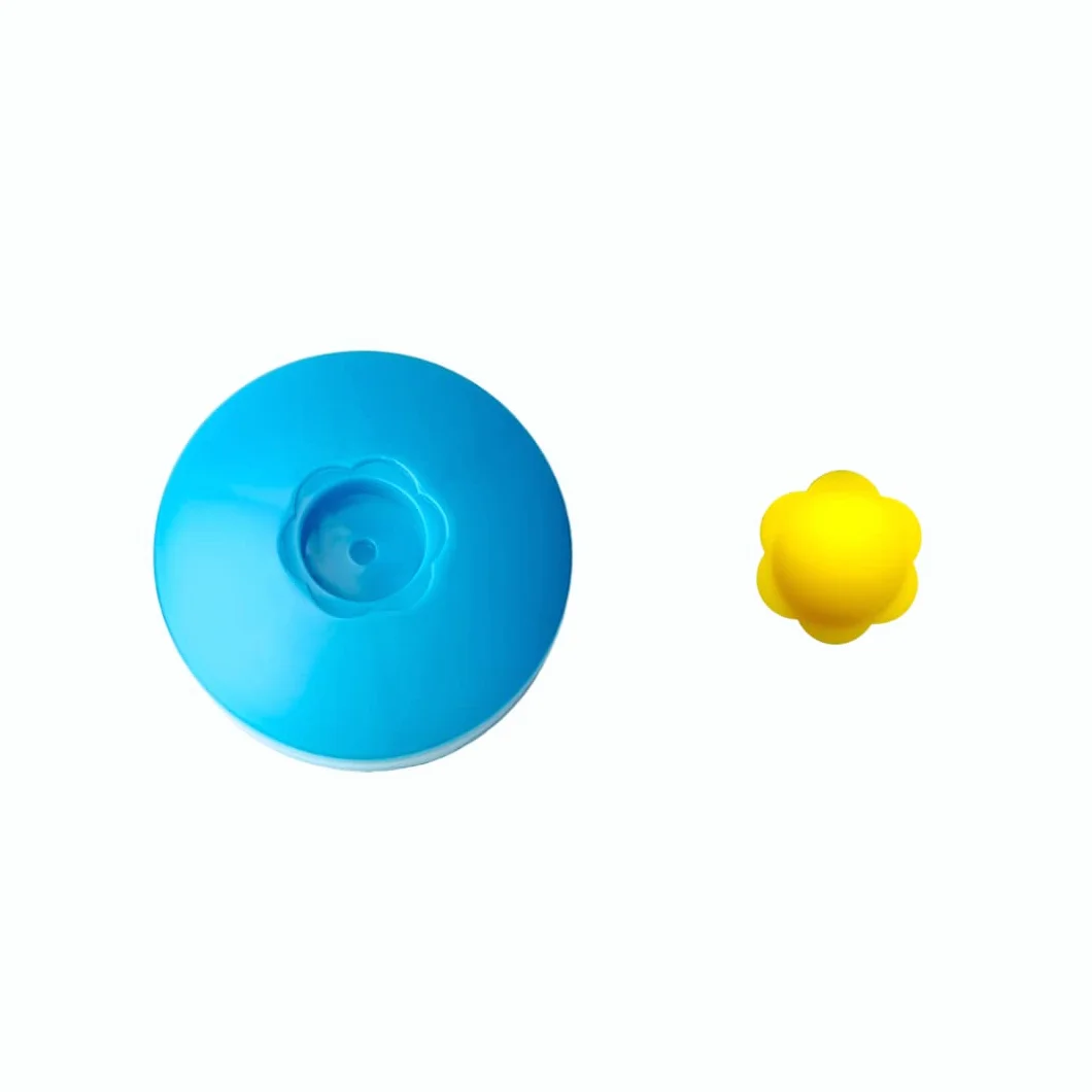 Sovrapposizione in plastica per Trave Tonda Ø 120 mm, Copripalo di plastica per palo Rotondo,Solido, Sicuro, Parco Giochi, Bambini, Colore - Blu