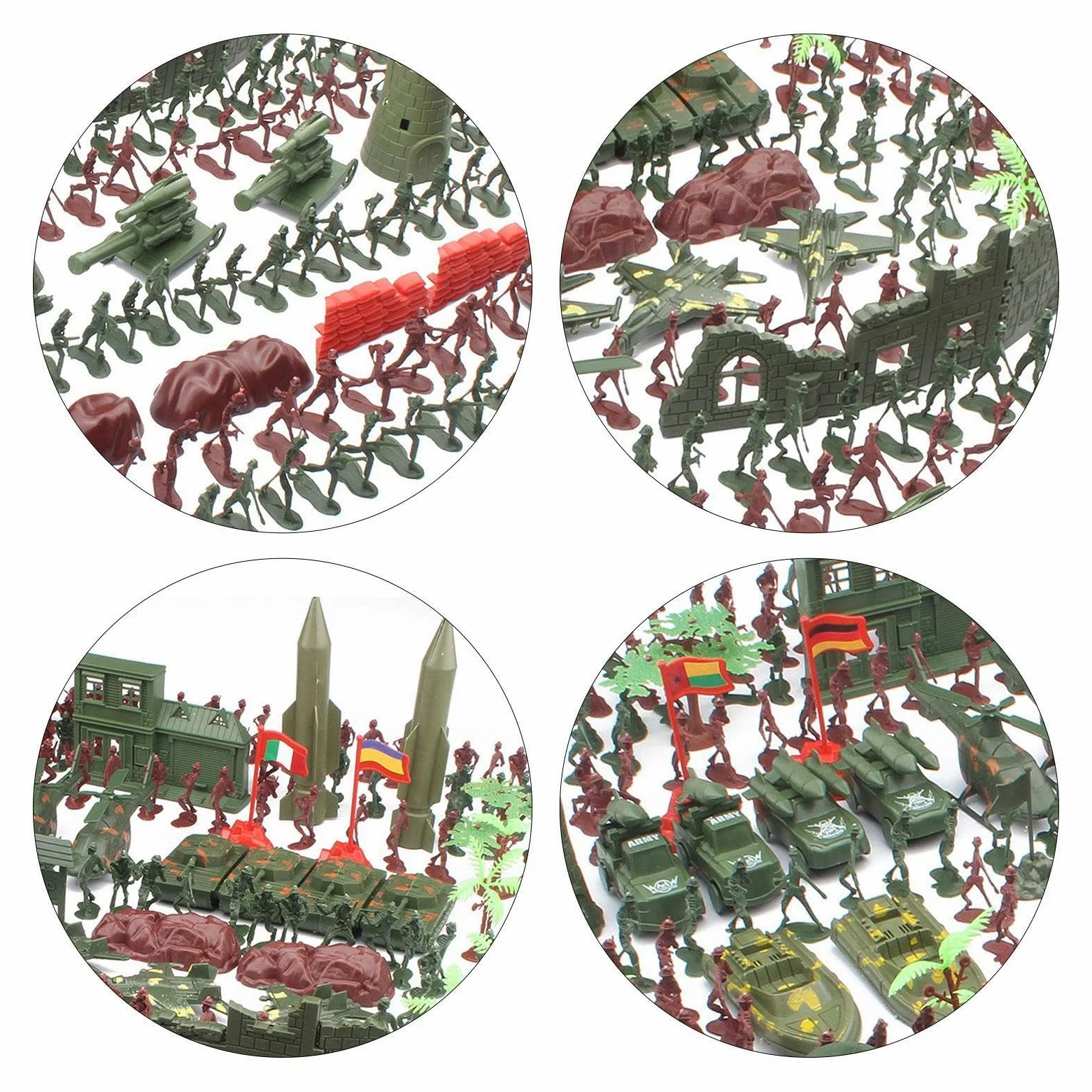 Soldatini da uomo, Soldatini da Figure decorative del soldato Armi tattiche | Multifunzionale per decorazioni per feste per bambini, apprendimento in classe, giochi fantasiosi, diorami, giochi di