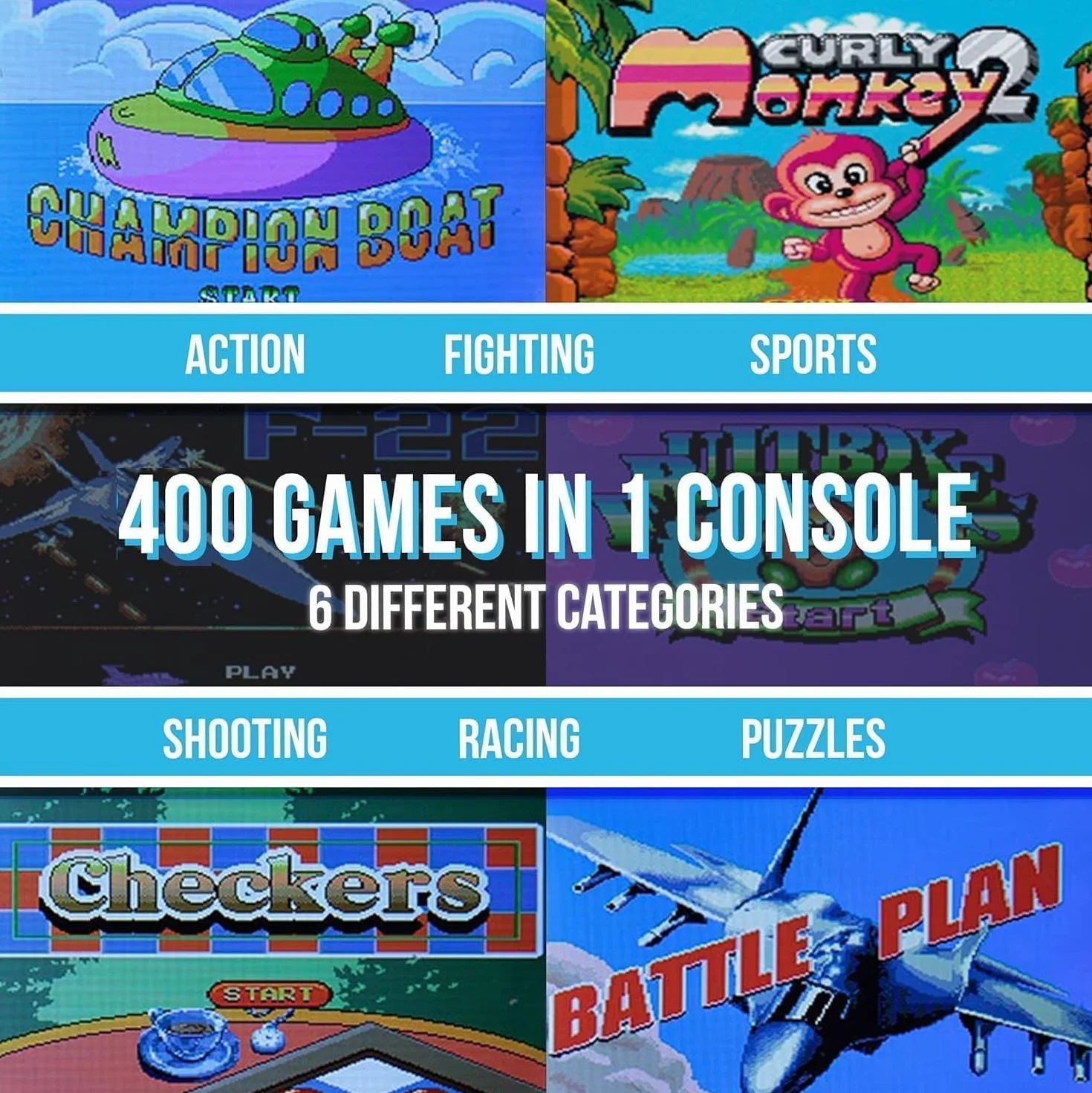 Console Portatile con Giochi Arcade | Mini Console di Giochi Retrò | 400 giochi in 1 | Portatile ogiochi Classici regalo natale | Super Console Retrò Game per Bambini e Adulti ROSSO