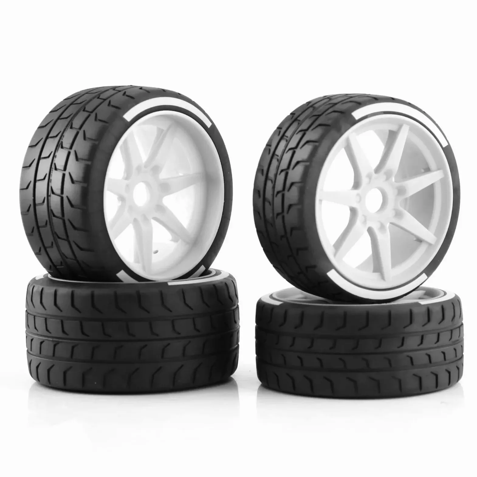 Per Arrma For Felony Per FSR GT 1/7 4 Pezzi 53/107 42/100 Pneumatico 17mm Ruota Esagonale RC Modello Di Auto Parti Aggiornamento Ricambi Modellini RC