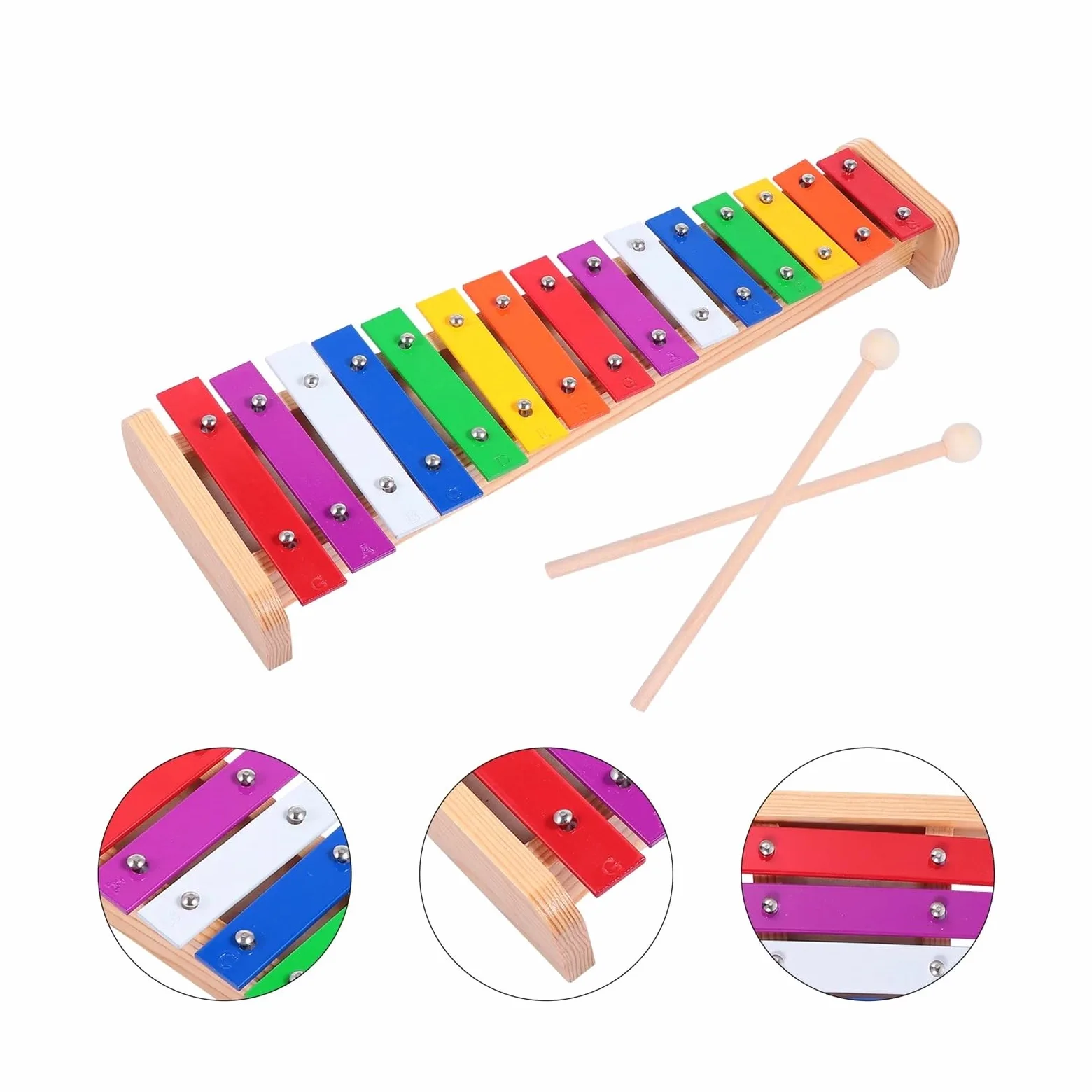 15 Notes Percussion Xylophone | Strumenti in legno
