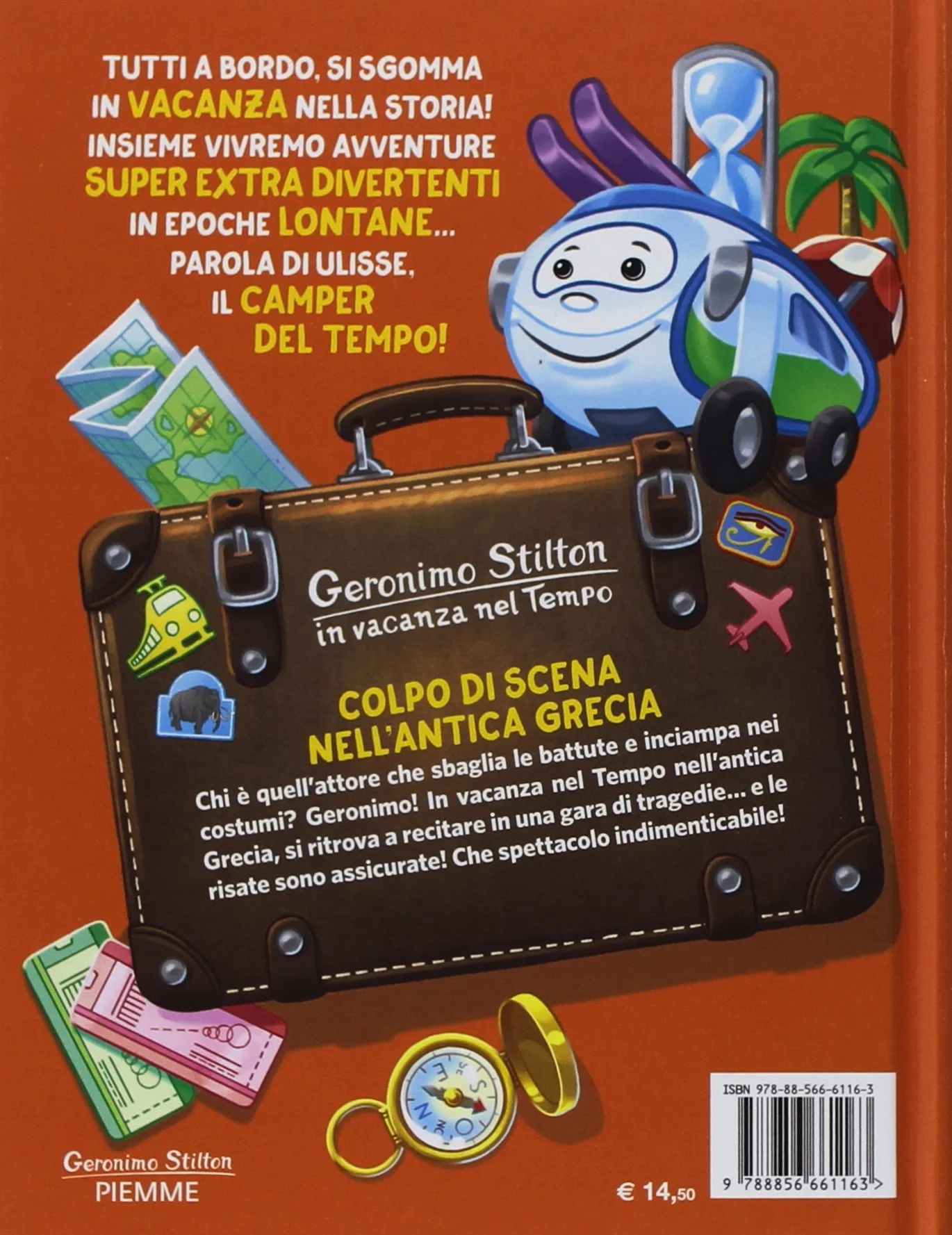 Colpo di scena nell'antica Grecia. In vacanza nel Tempo. Ediz. a colori