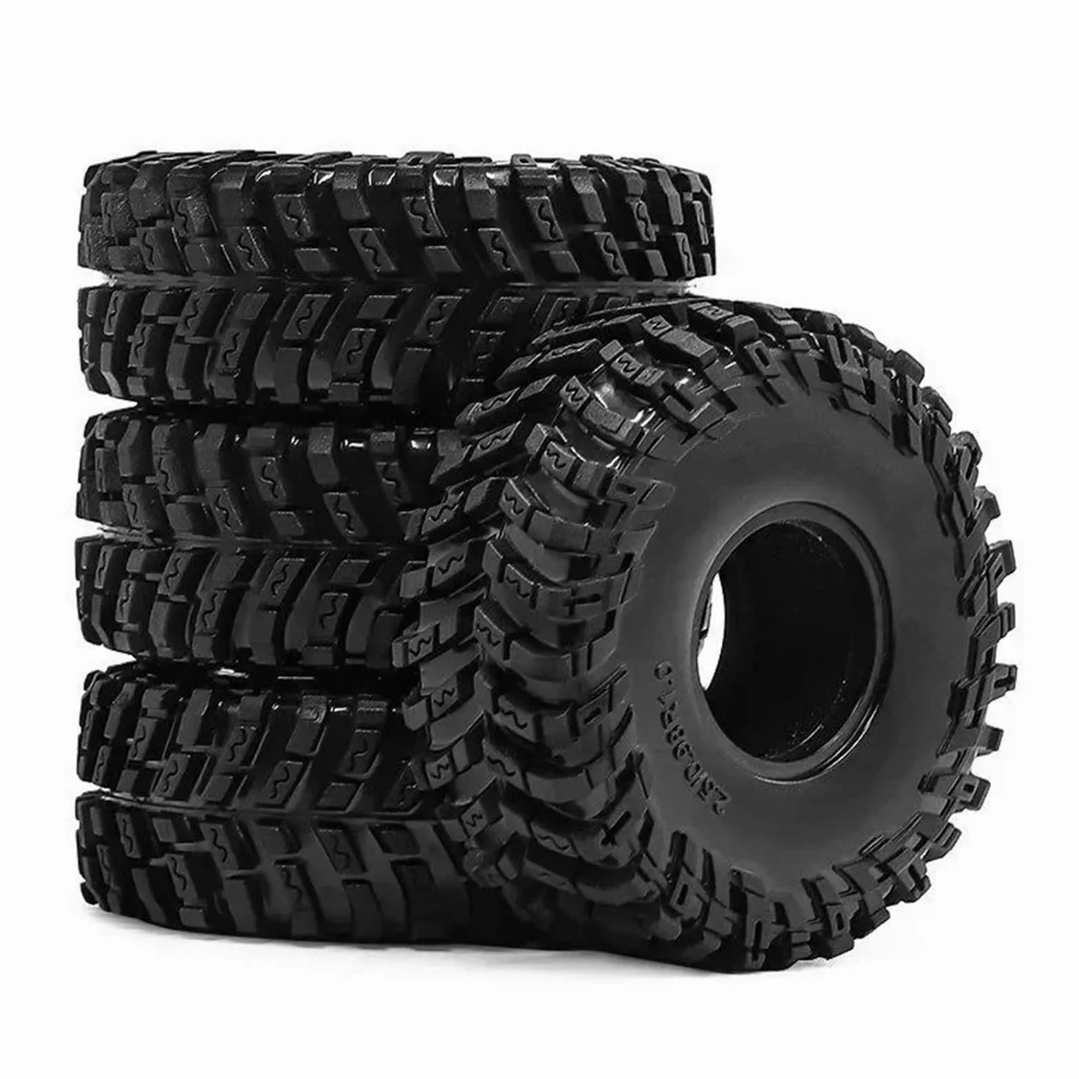Per Axial Per Scx24 Per Fms Per Ascent-18 Per Trx4m 1/24 1/18 Rc Auto Parti Aggiornamento Pneumatici 1.0 Pollici 64x25mm Camion Cingolato Ricambi Modellini RC