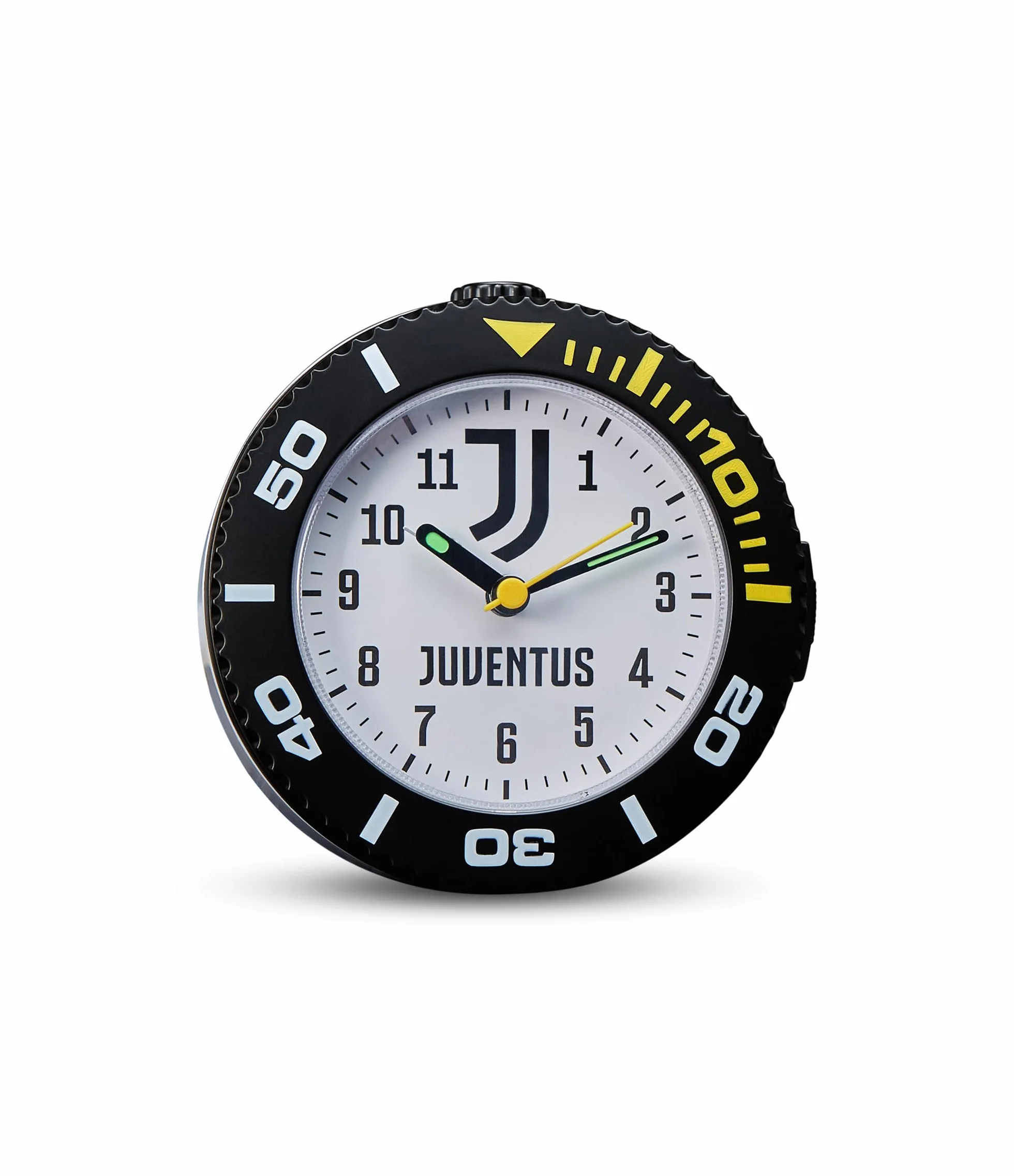 Seven Sveglia analogica JUVENTUS al quarzo con movimento continuo, Prodotto ufficiale, Calcio, Idea regalo bambini e adulti