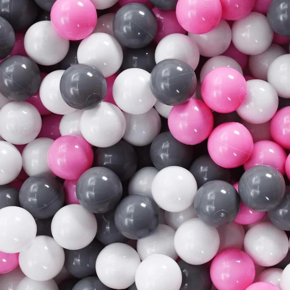 Palline per piscina con palline, 250 pezzi, multicolore, in plastica robusta, per bambini a partire dai 24 mesi, accessori da gioco per interni ed esterni, nuoto, giardino, camera, piscina