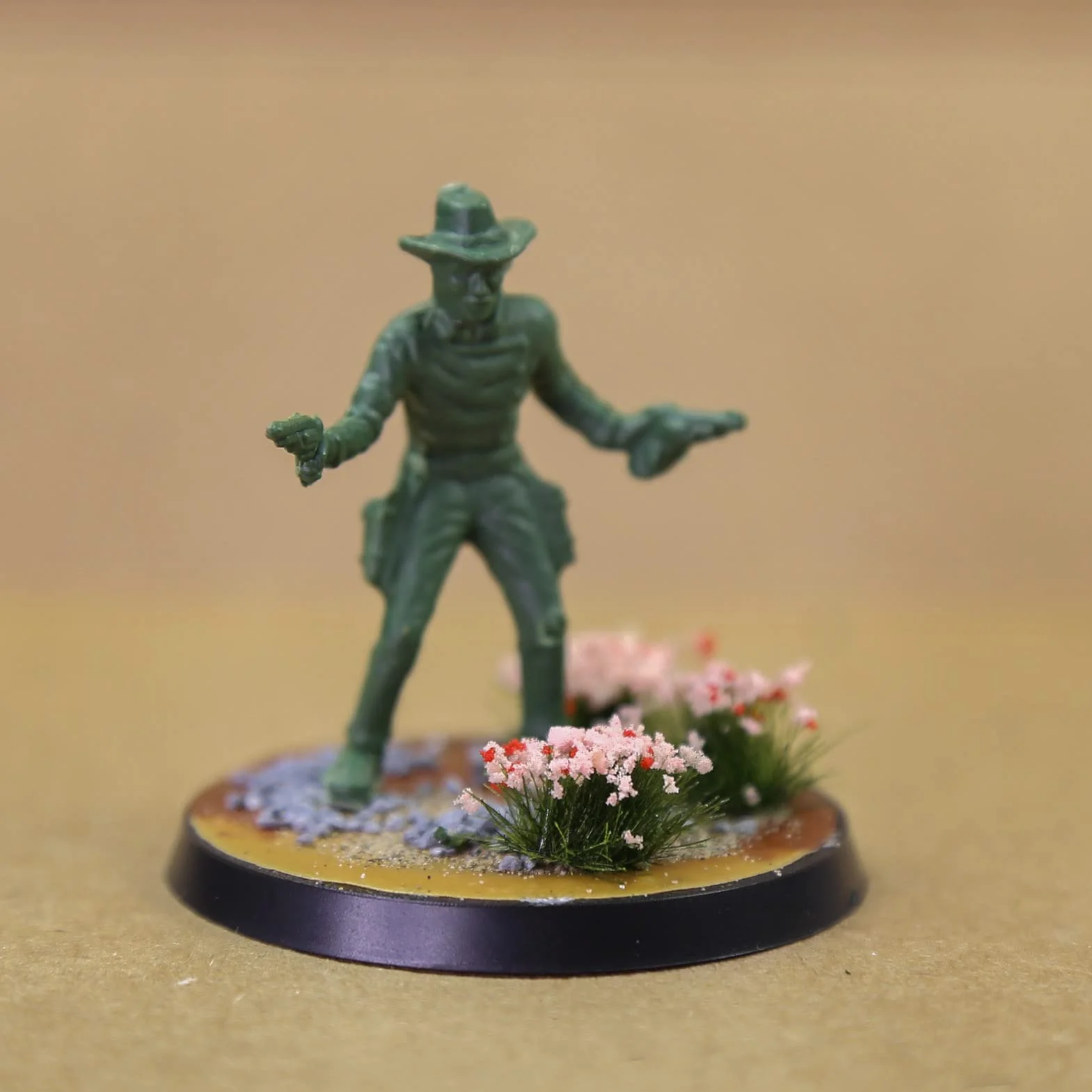 Evemodel 40 pezzi, 25 mm, base in plastica per War Games tavolo miniature decorazione