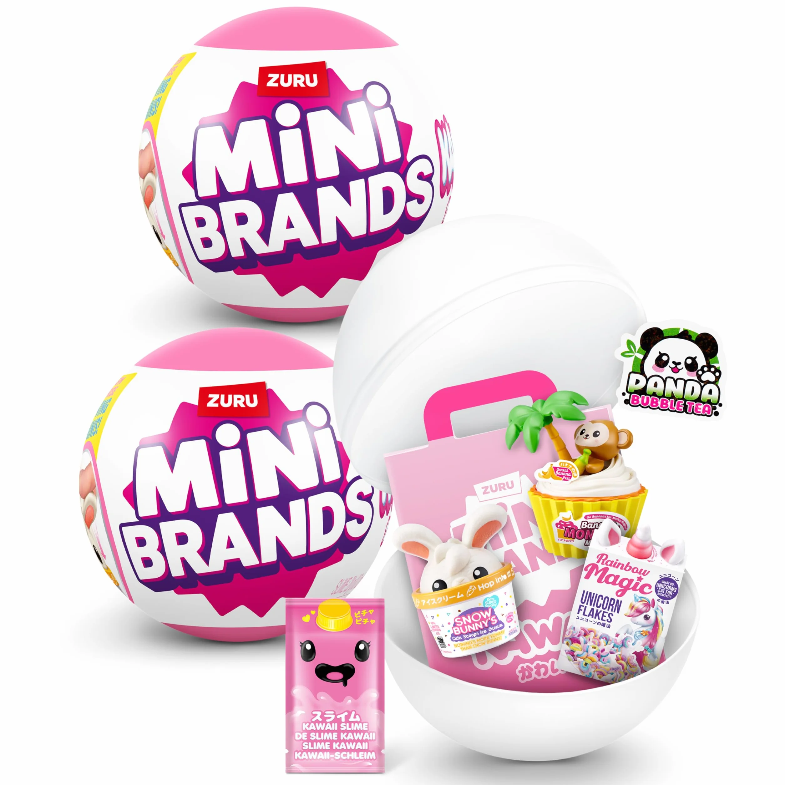 Mini Brands Kawaii Capsule Serie 2 Surprise Kolekcjonerskie Japońskie
