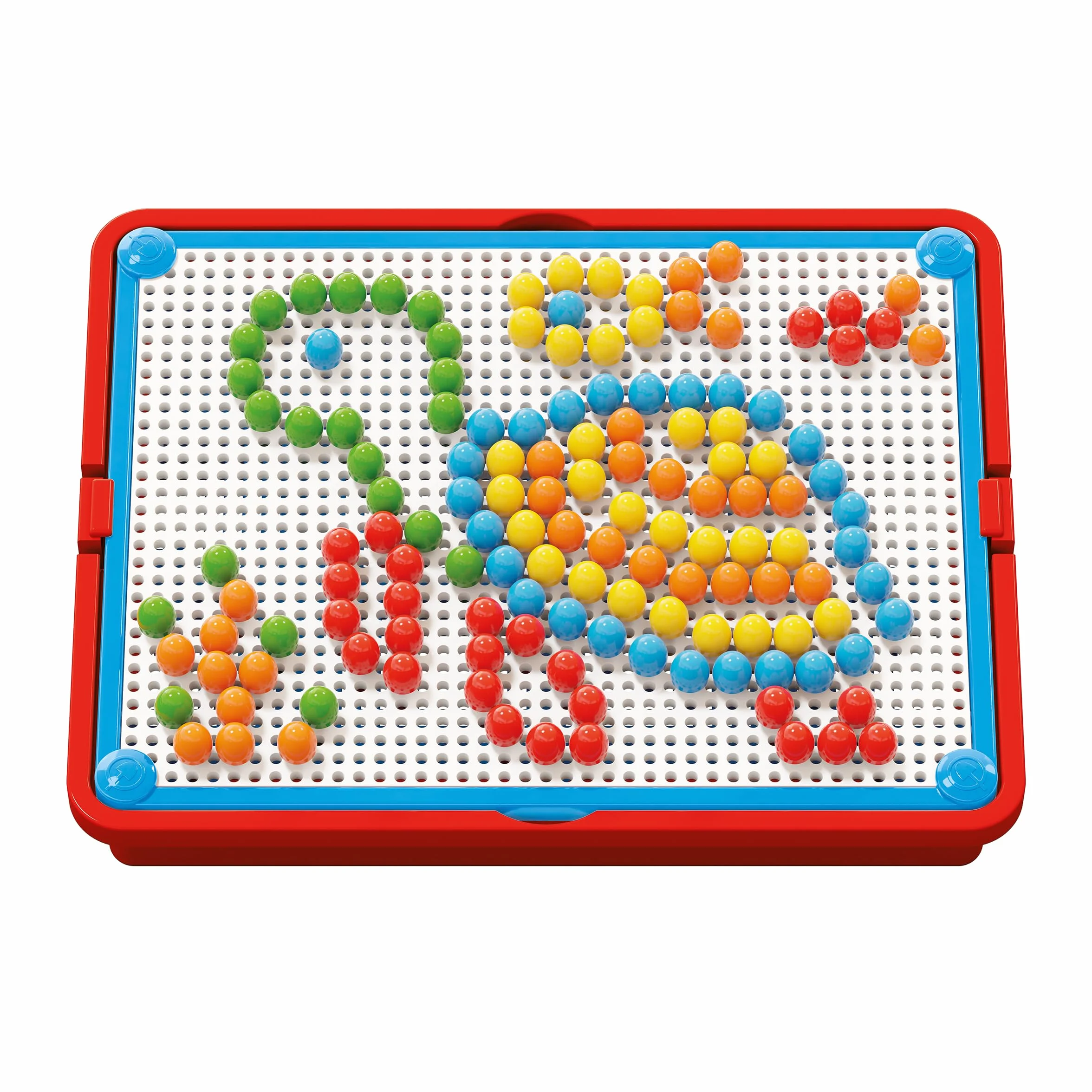 Quercetti FantaColor Tab 150 Chiodini Giochi da Tavolo Bambini 3-6 Anni Educativo Creativo Made in Italy