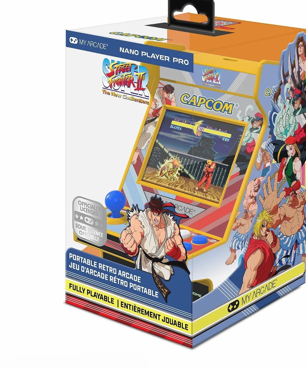 My Arcade Nano Player Street Fighter Ii 4.5´´ Retro Console One Size