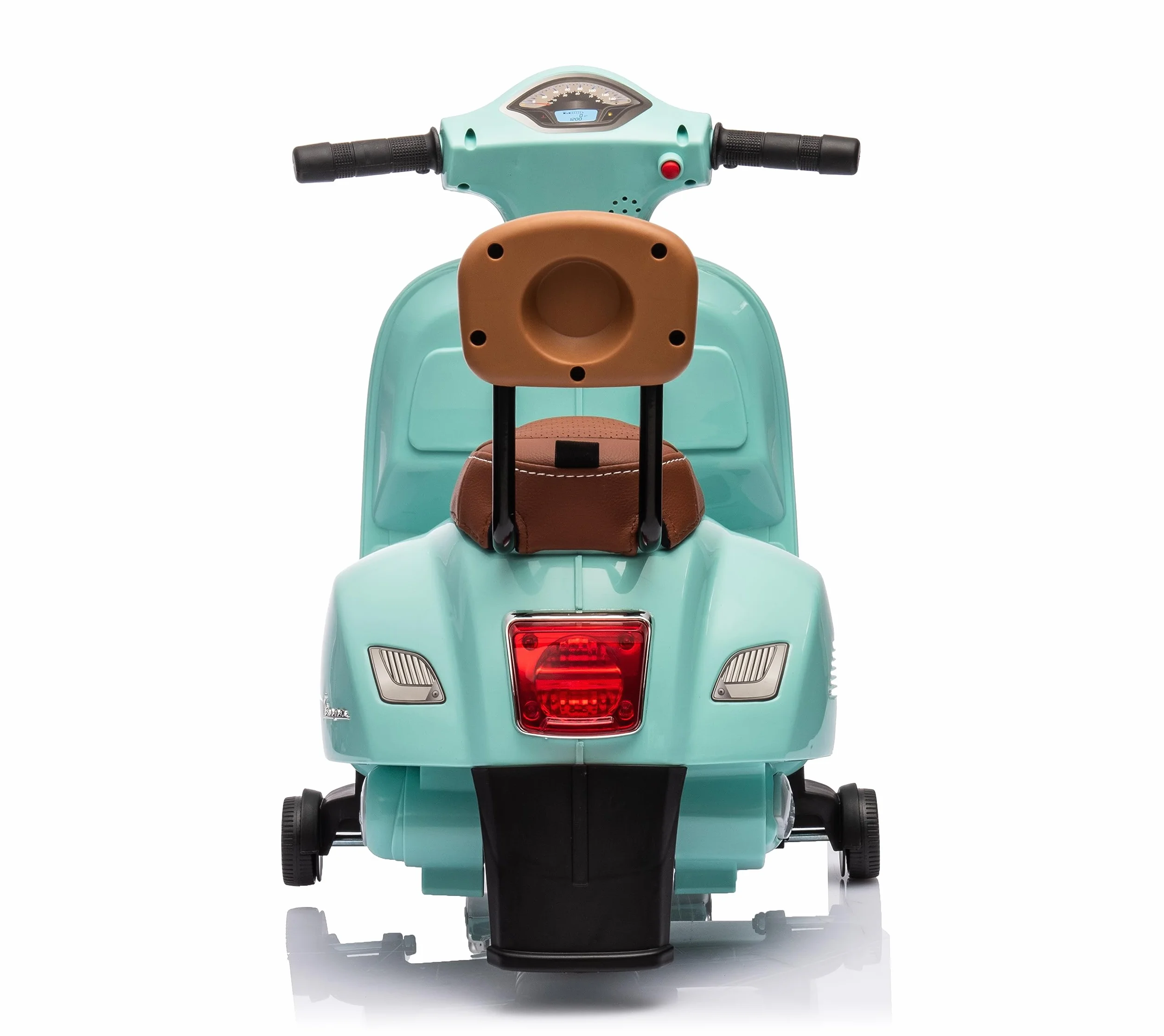 Mondial Toys Mini Vespa GTS Piaggio Moto Elettrica Scooter per Bambini 6V Verde Tiffany