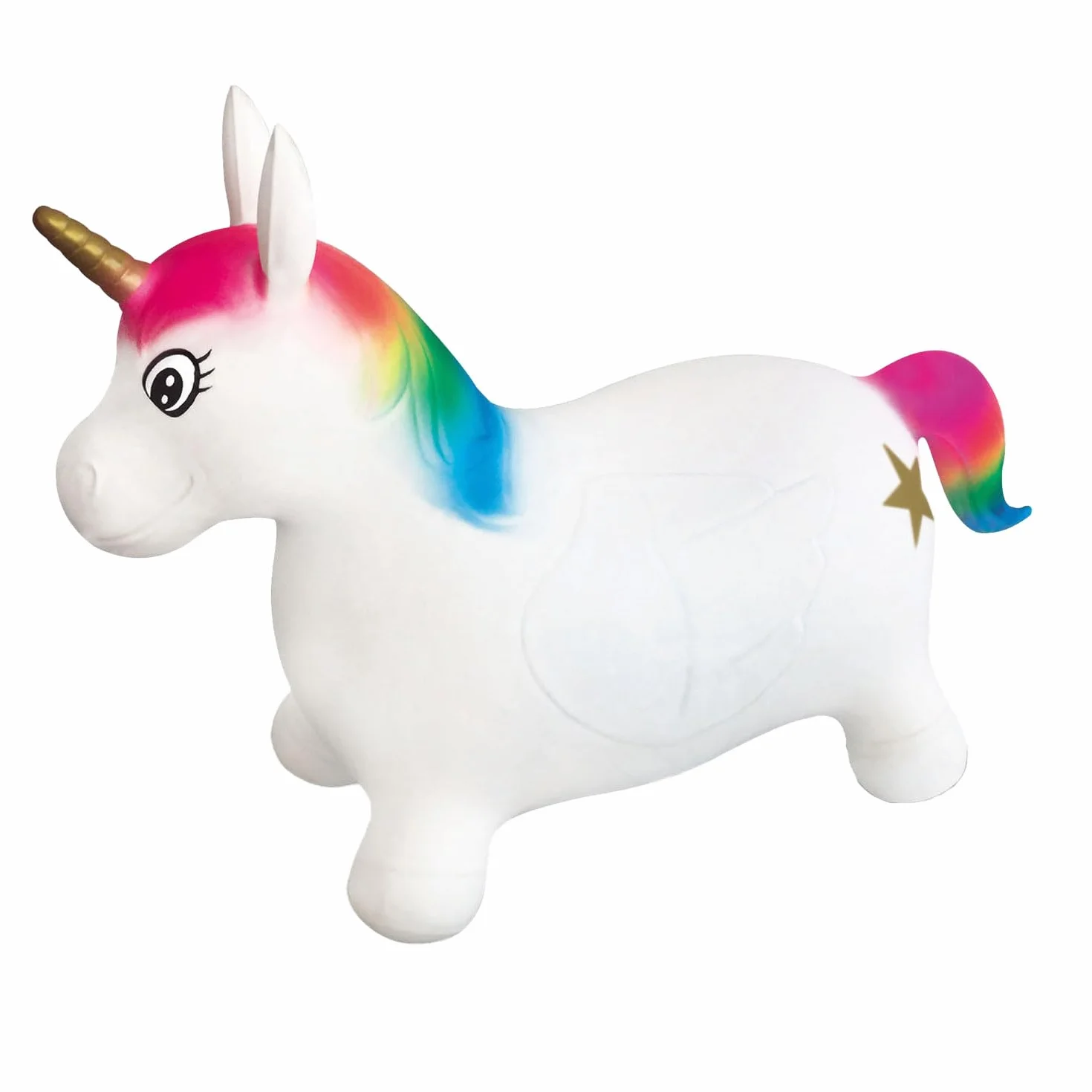 Mondo Toys Unicorn Ride-On Gonfiabile Cavalcabile per Bambini