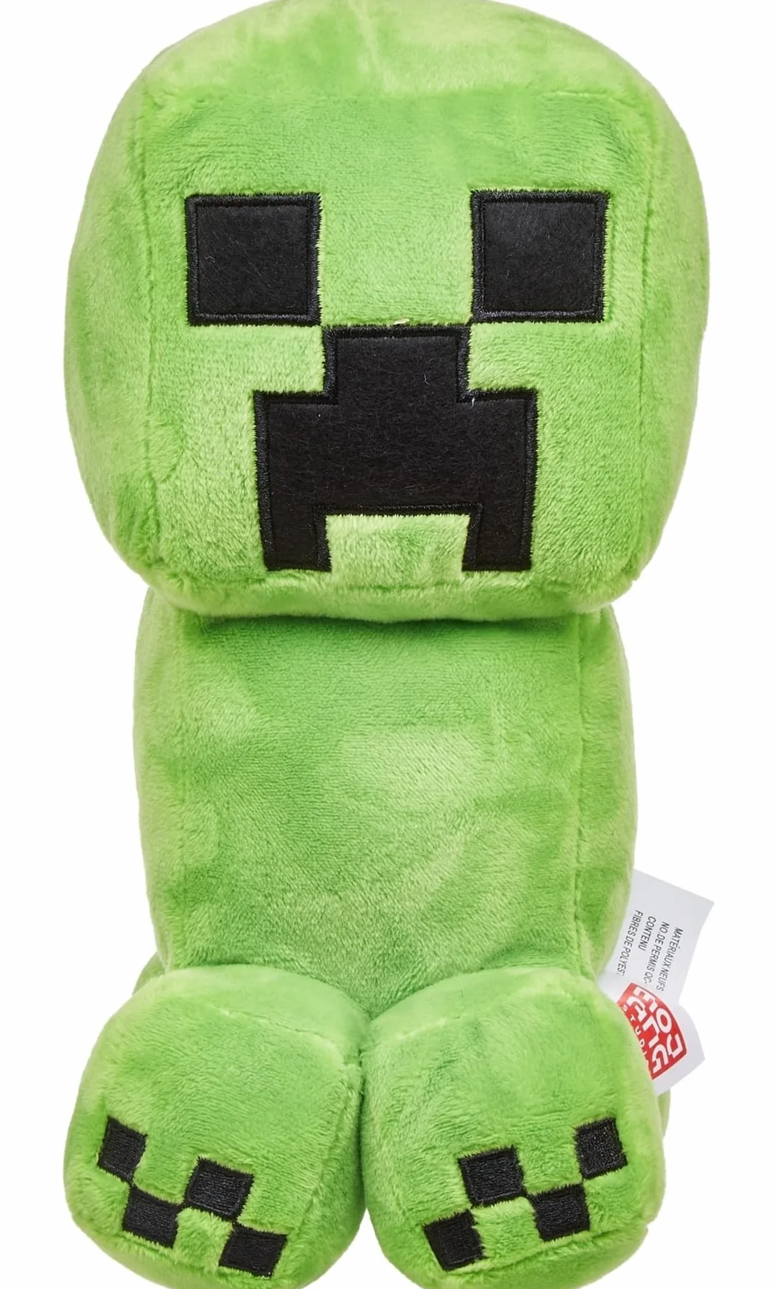 Mattel Minecraft- Basic Plush Personaggio Creeper, Giocattolo per Bambini 3+Anni, HBN40